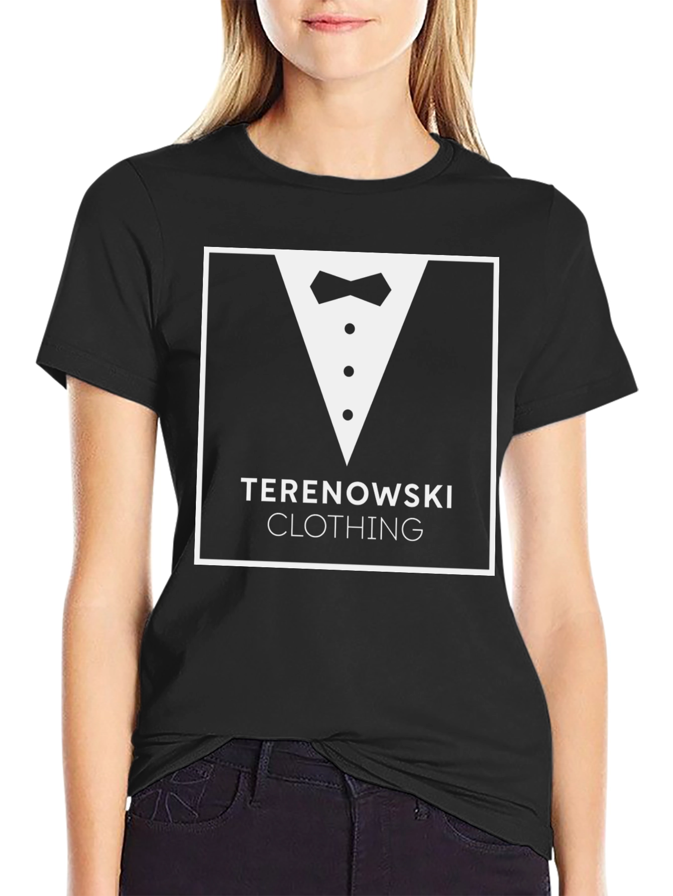 Terenowski Clothing Tuxedo Style Graphic T-Shirt