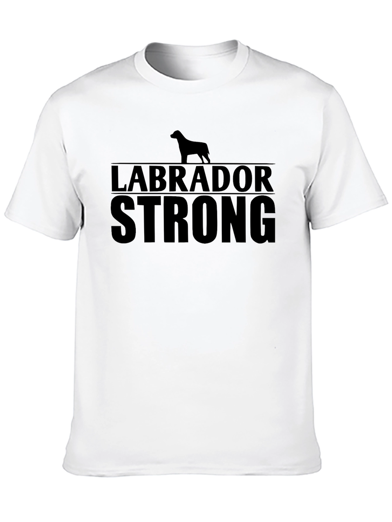 Labrador Strong Black Graphic Tee