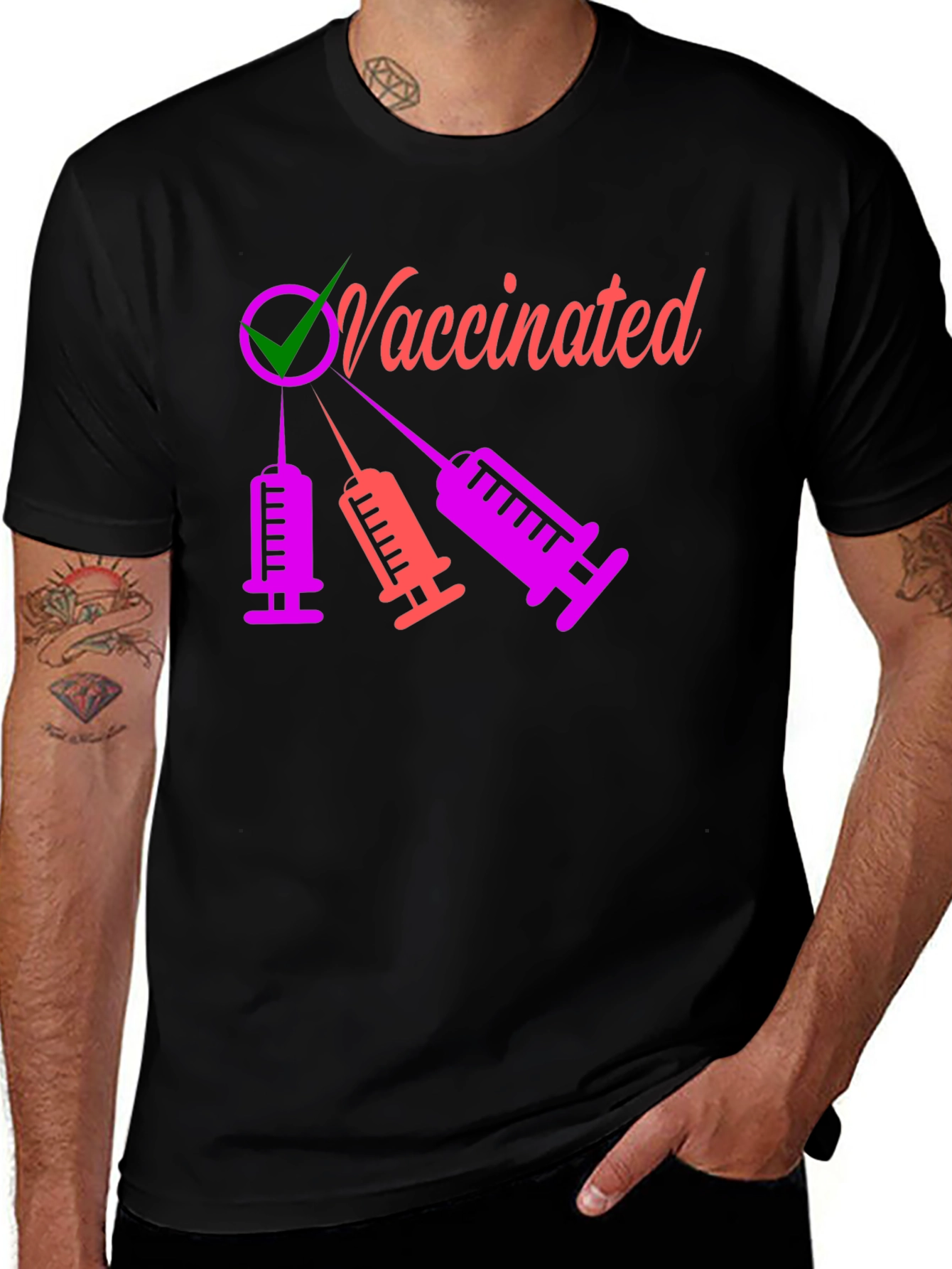 Vaccinated Graphic Tee