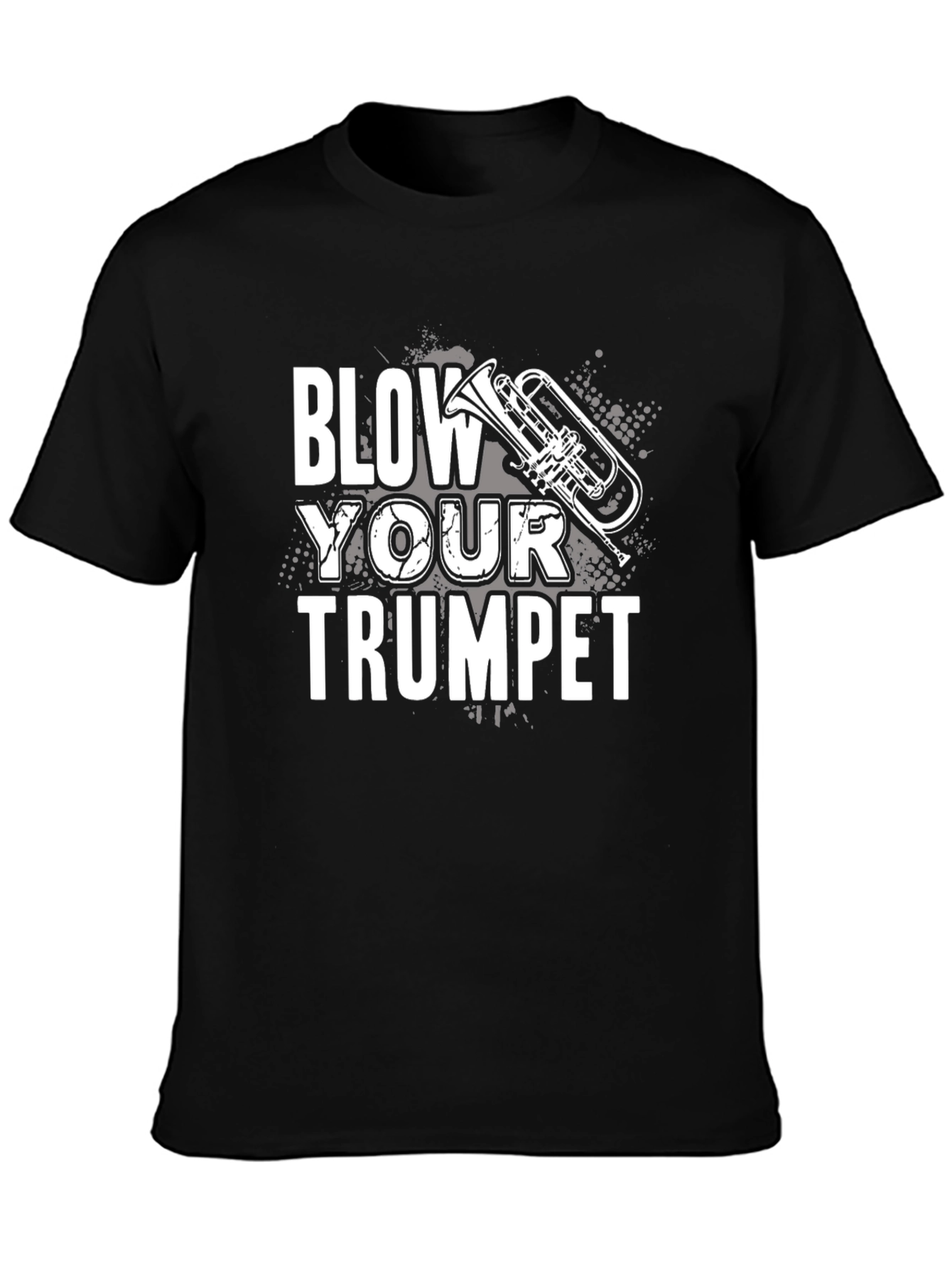 Blow Your Trumpet T-Shirt - Black