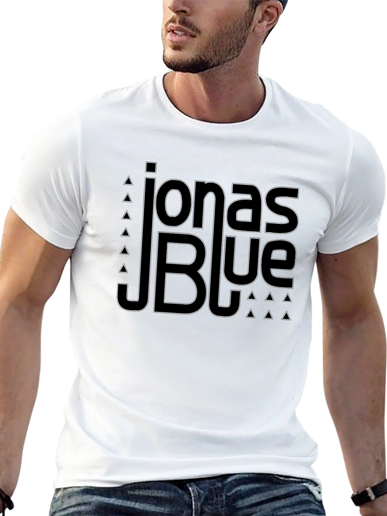 Jonas Blue Graphic T-Shirt Black