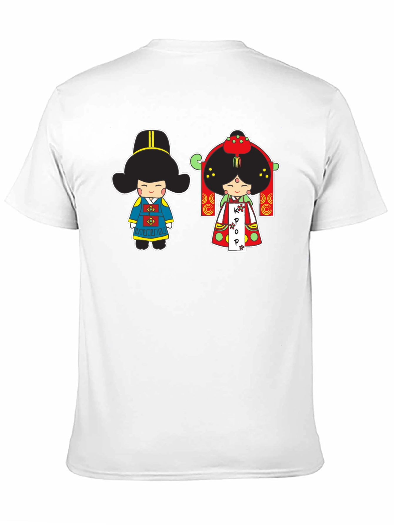 Korean K-Pop Dolls Black T-Shirt