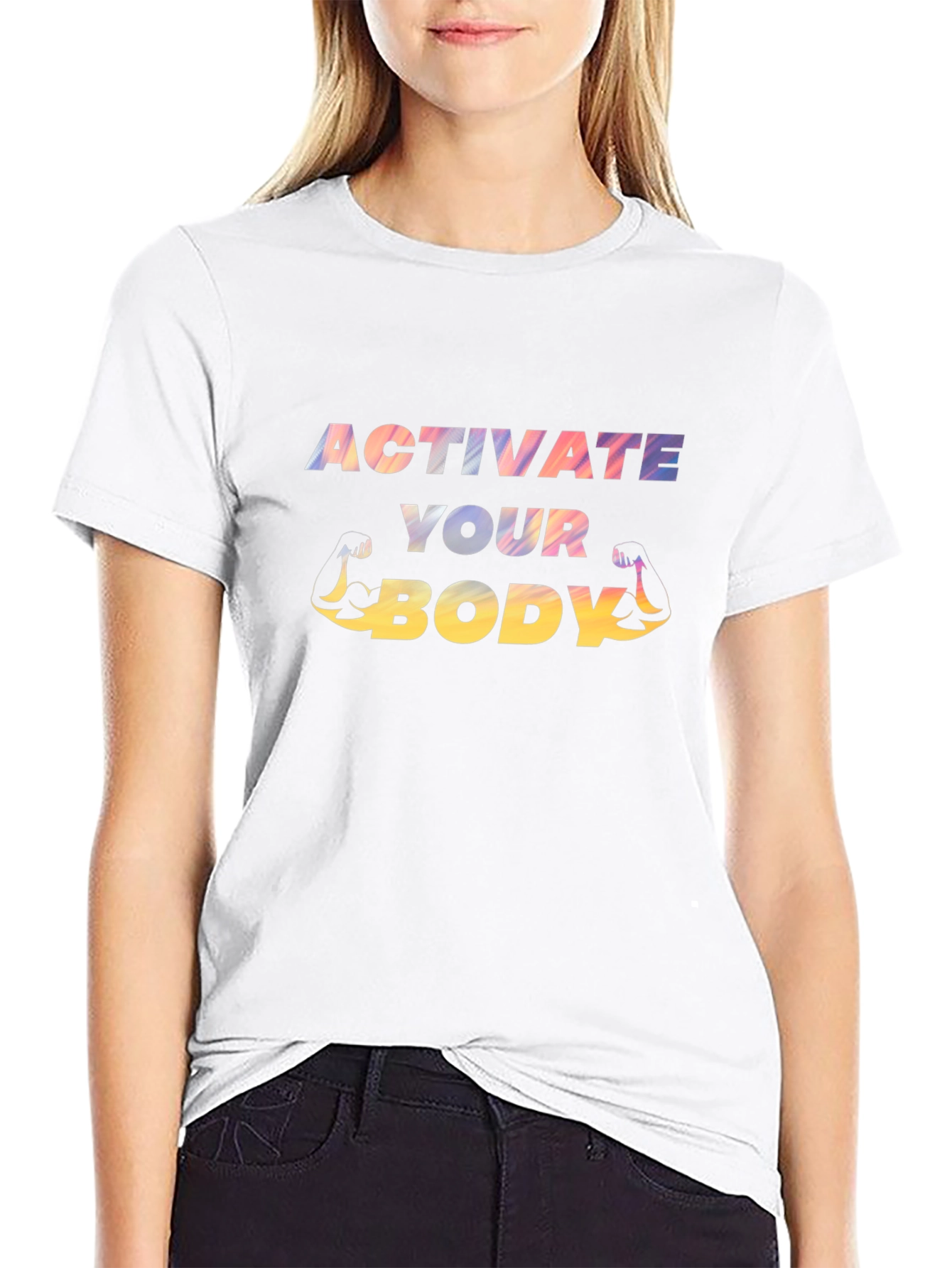 Activate Your Body Graphic Tee - Workout Motivation