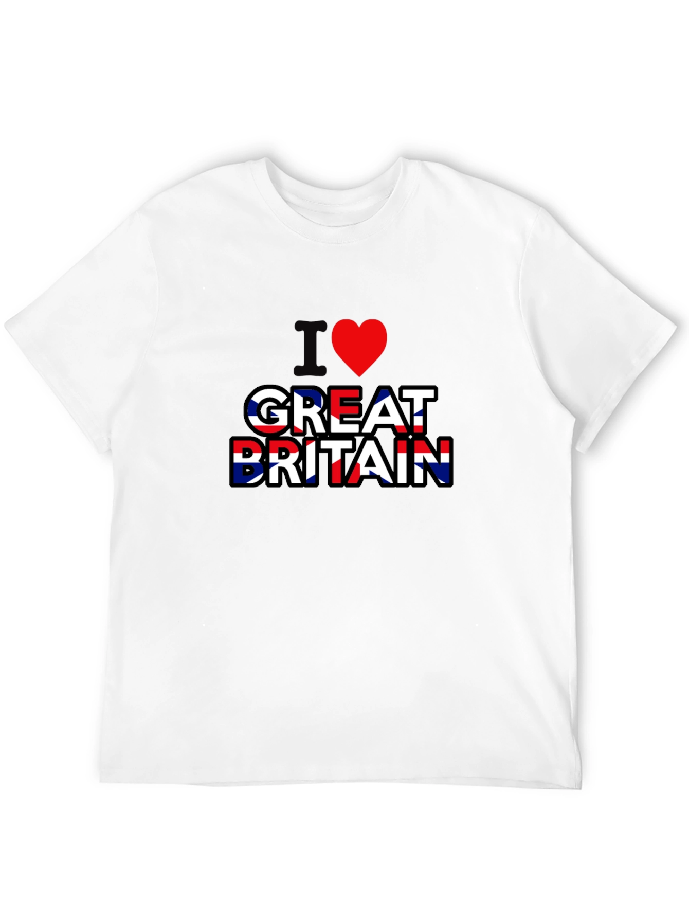 I Love Great Britain Union Jack T-Shirt