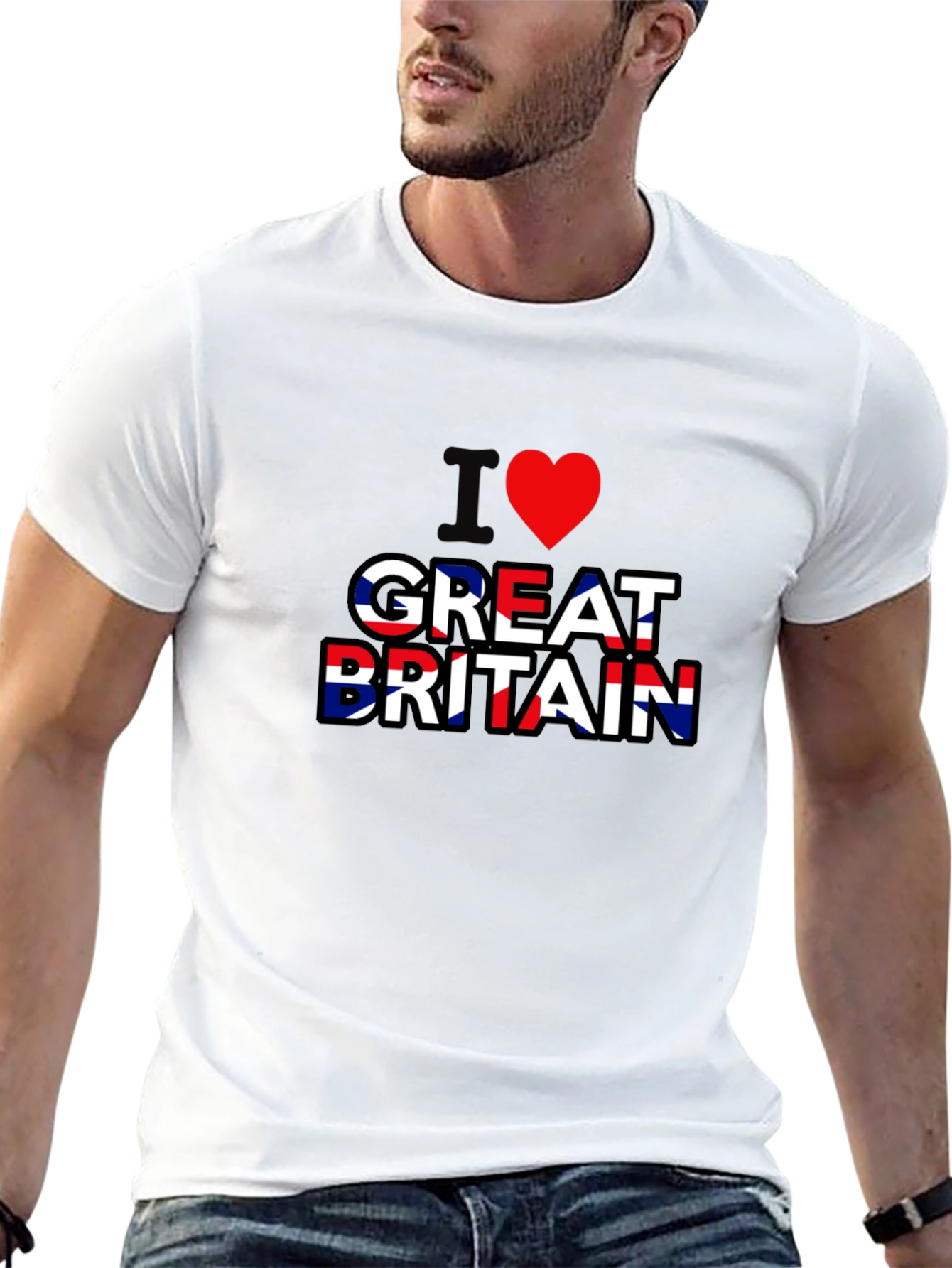 I Love Great Britain Union Jack T-Shirt