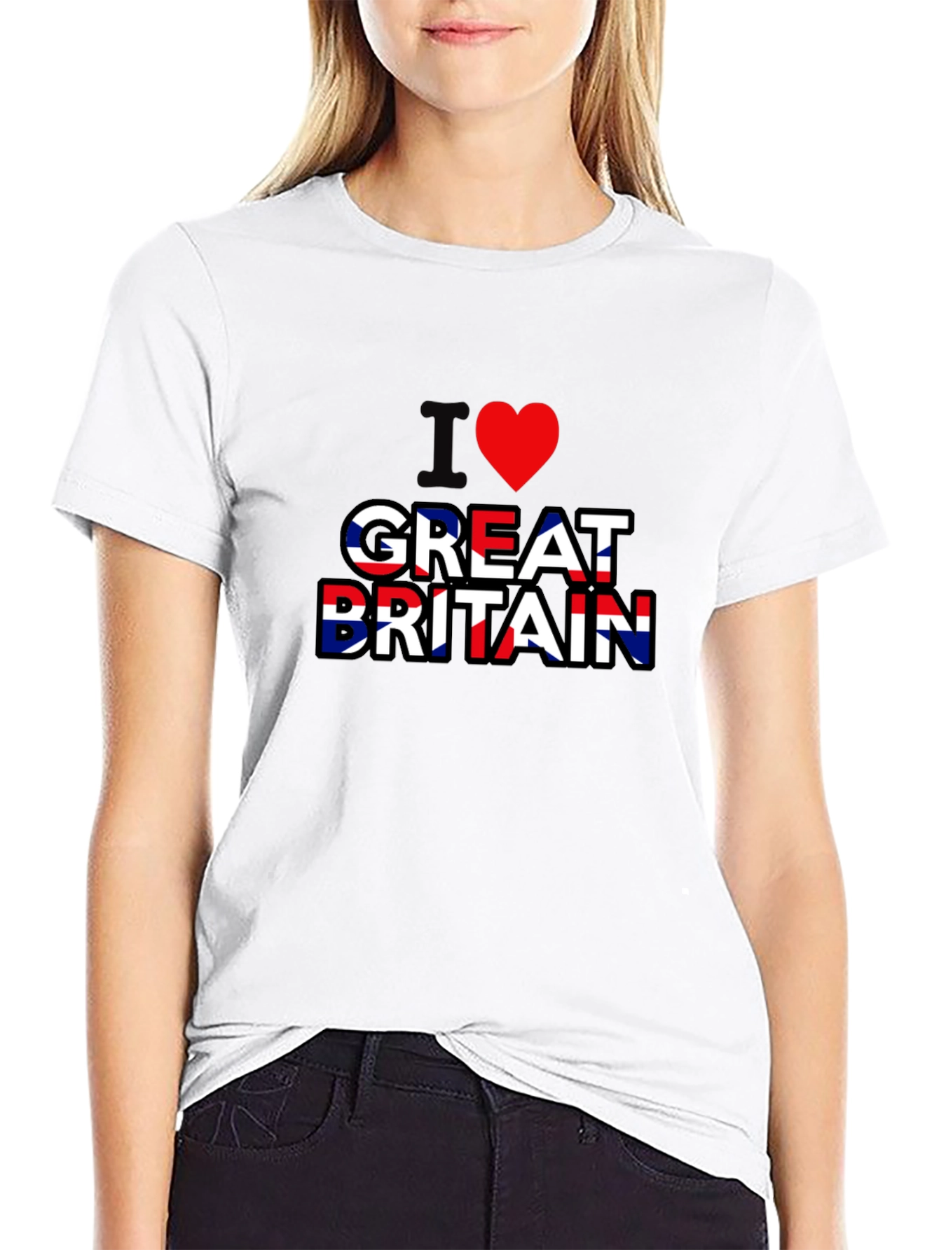 I Love Great Britain Union Jack T-Shirt