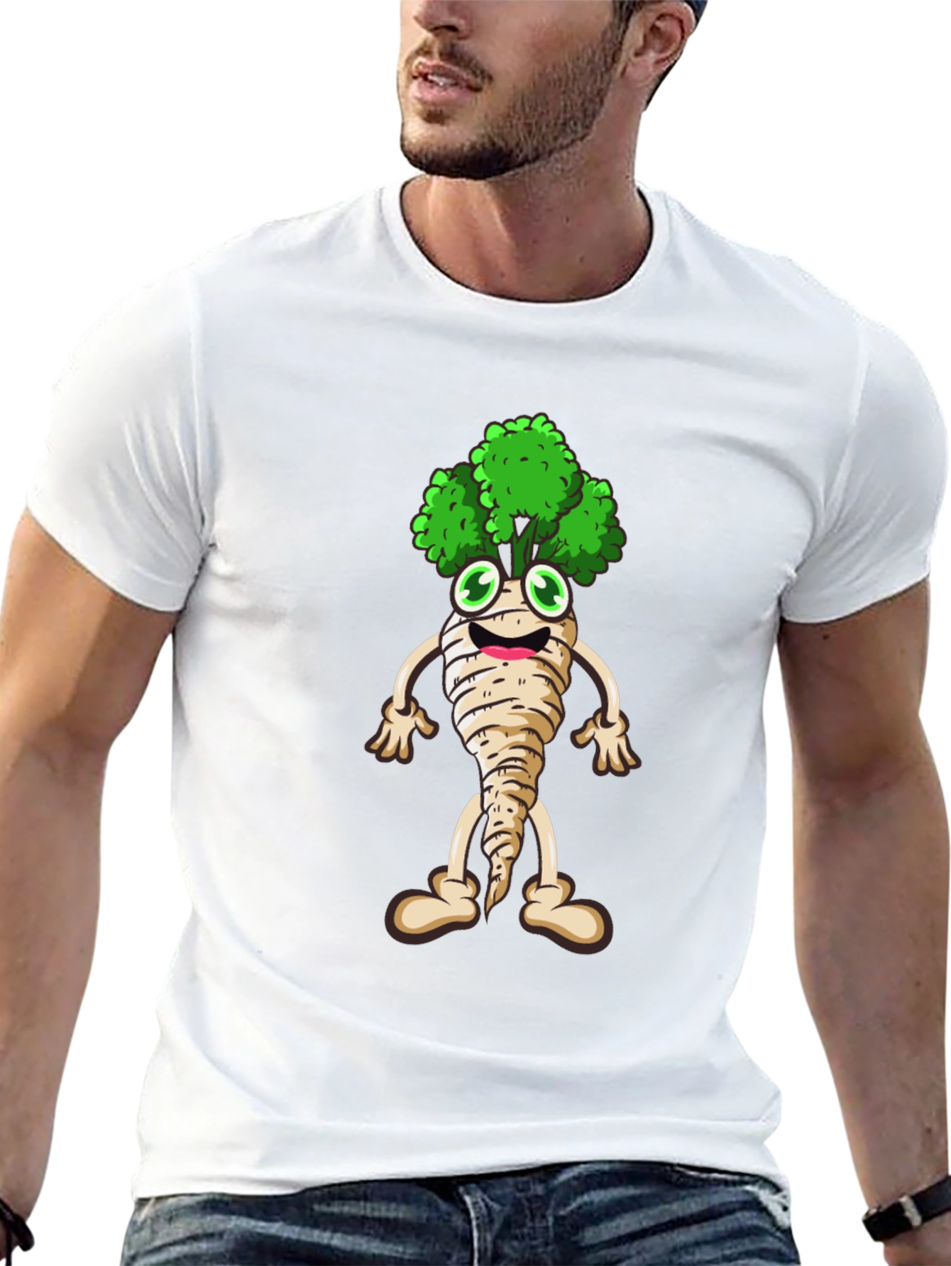 Funny Parsnip Cartoon T-Shirt