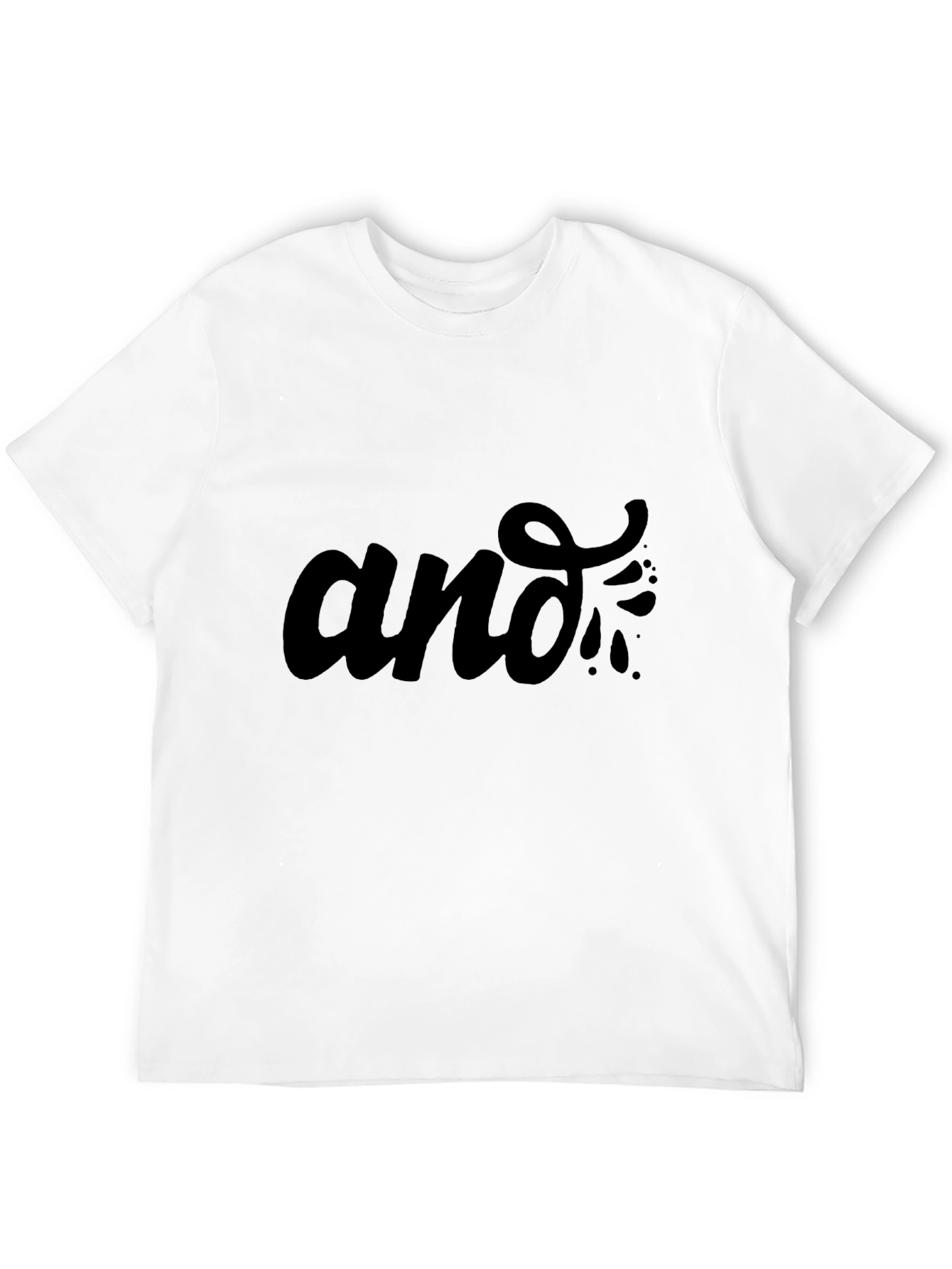 Stylish and Graphic Black T-Shirt