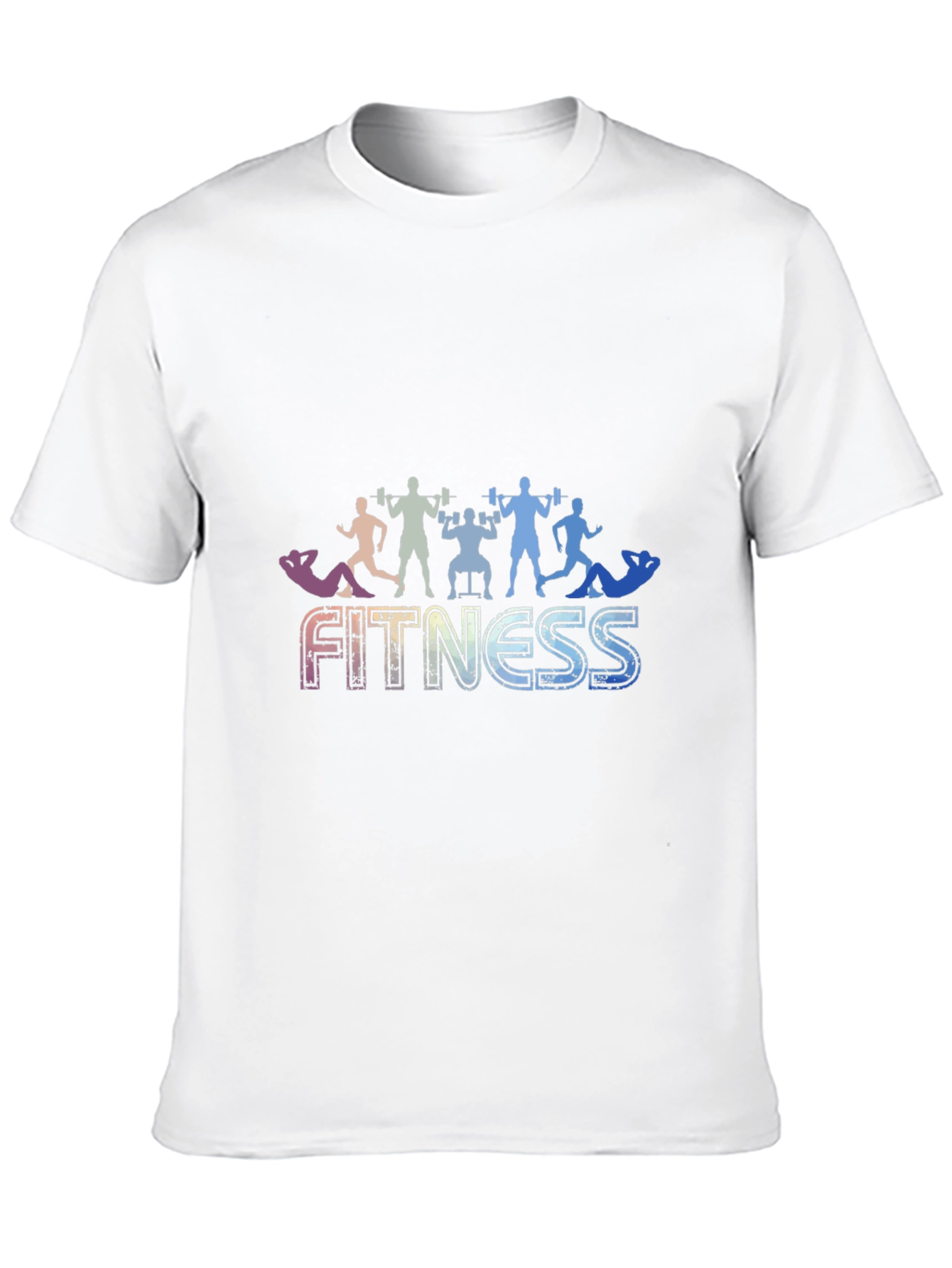 Fitness Graphic Black T-Shirt