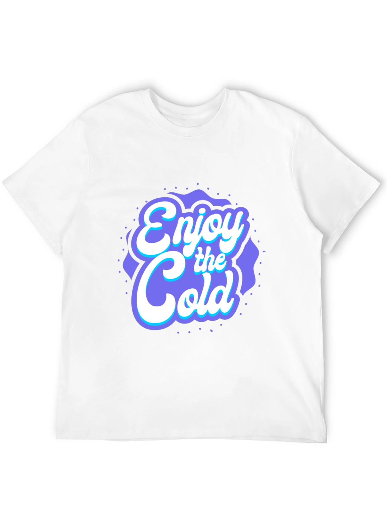 Enjoy the Cold Graphic Tee - Cool Style