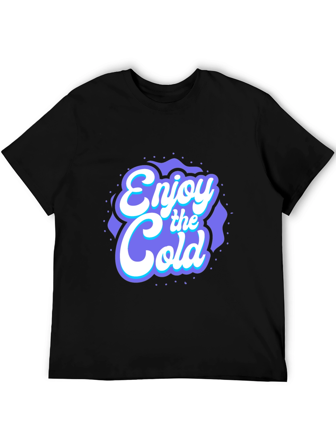 Enjoy the Cold Graphic Tee - Cool Style