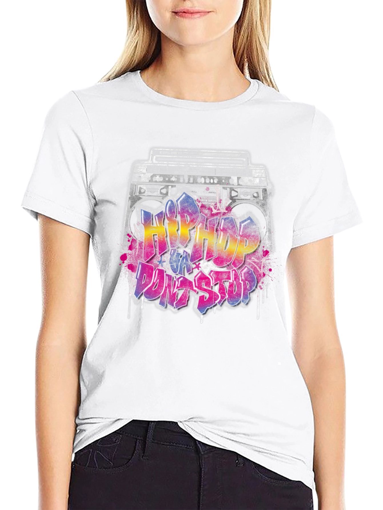 Hip Hop Dont Stop Graphic Tee