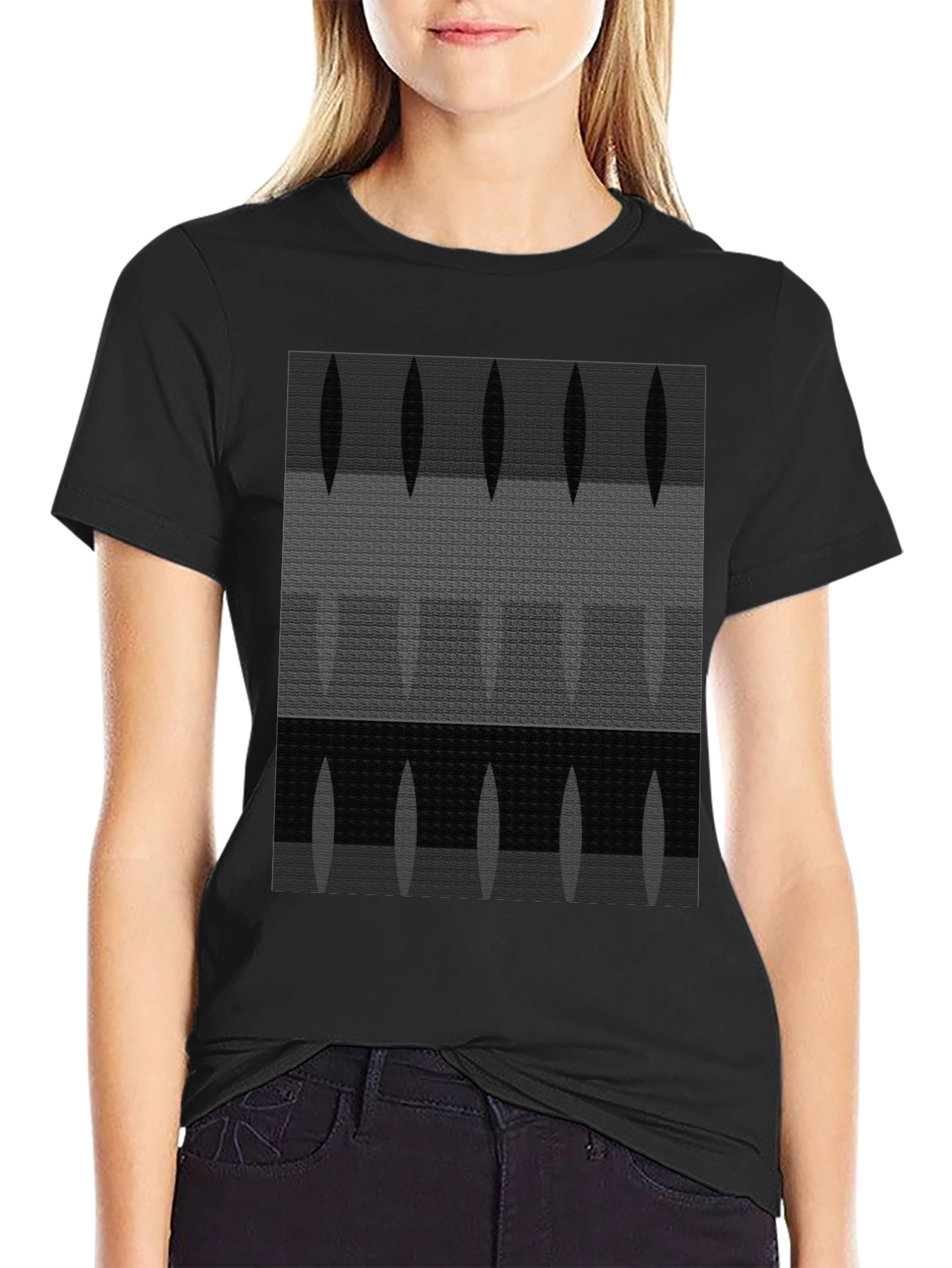 Abstract Pattern Graphic T-Shirt - Modern Art Tee