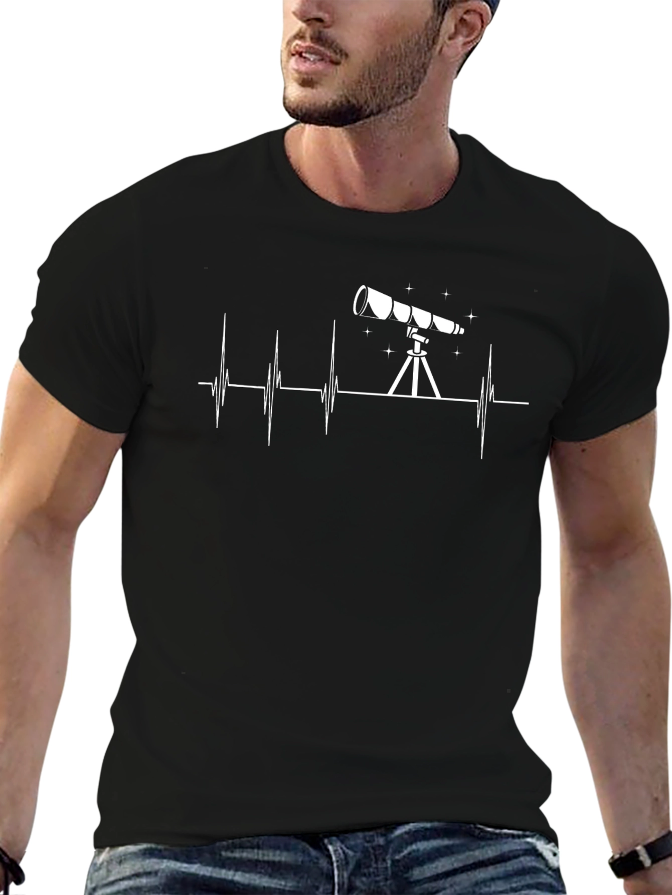 Astronomy Heartbeat T-Shirt