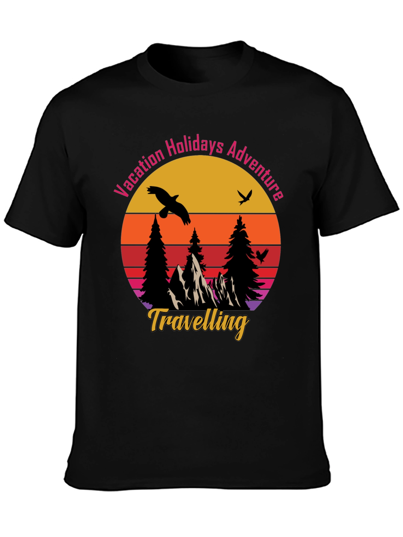 Vacation Holiday Adventure Travelling Graphic Tee