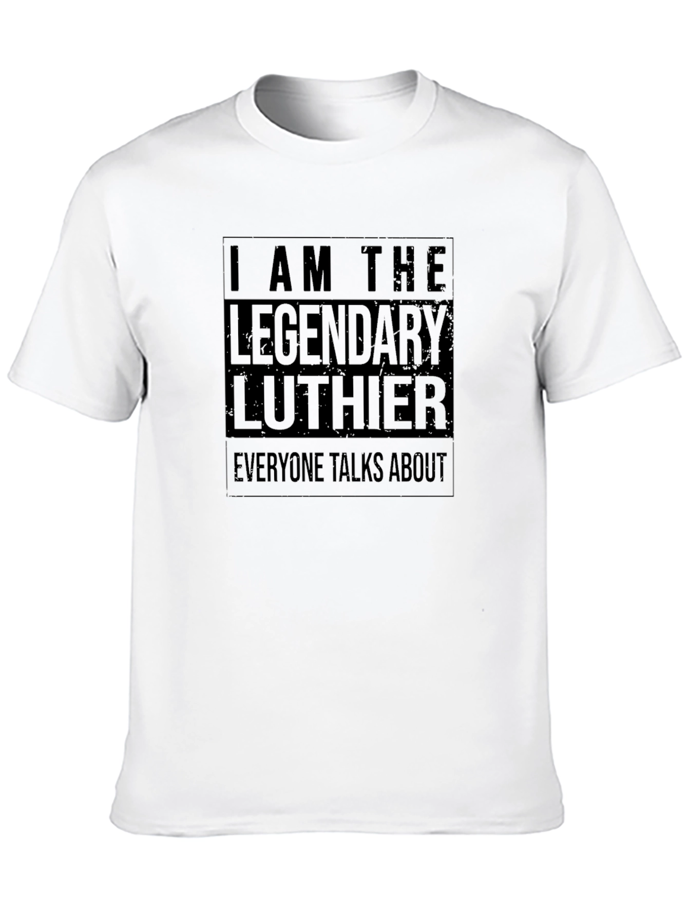 Legendary Luthier T-Shirt - Black