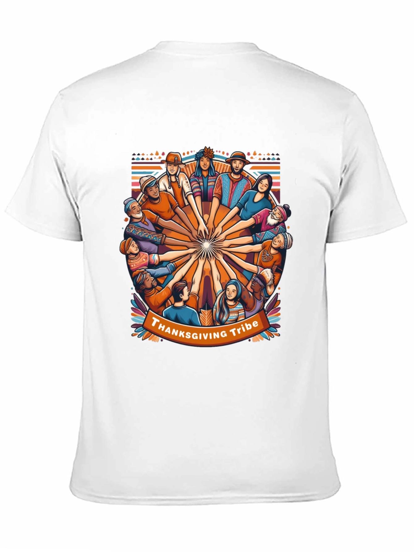 Thanksgiving Tribe Graphic T-Shirt
