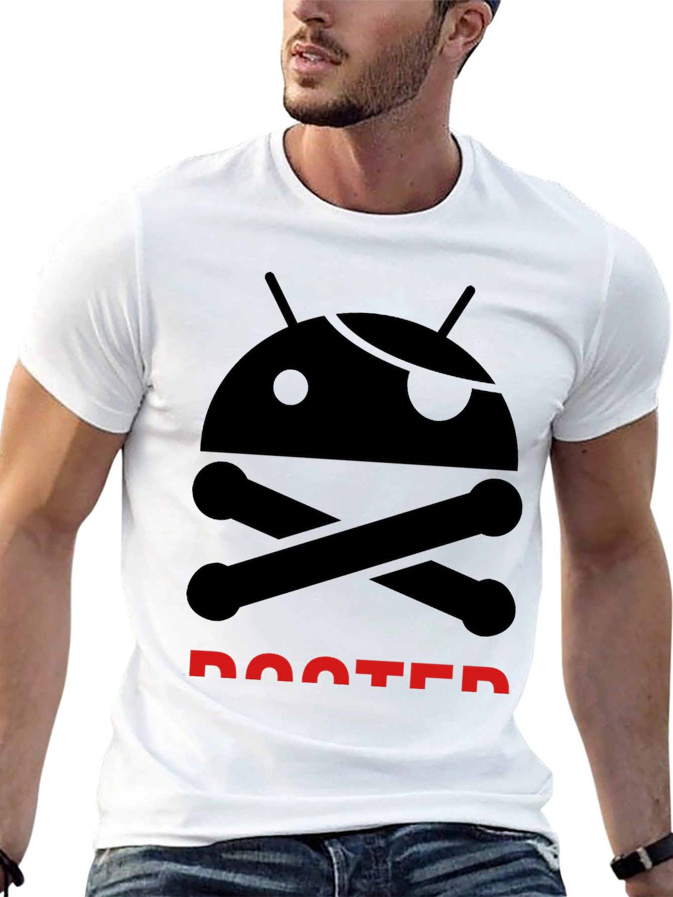 Rooted Android T-Shirt - Geek Pirate Tee