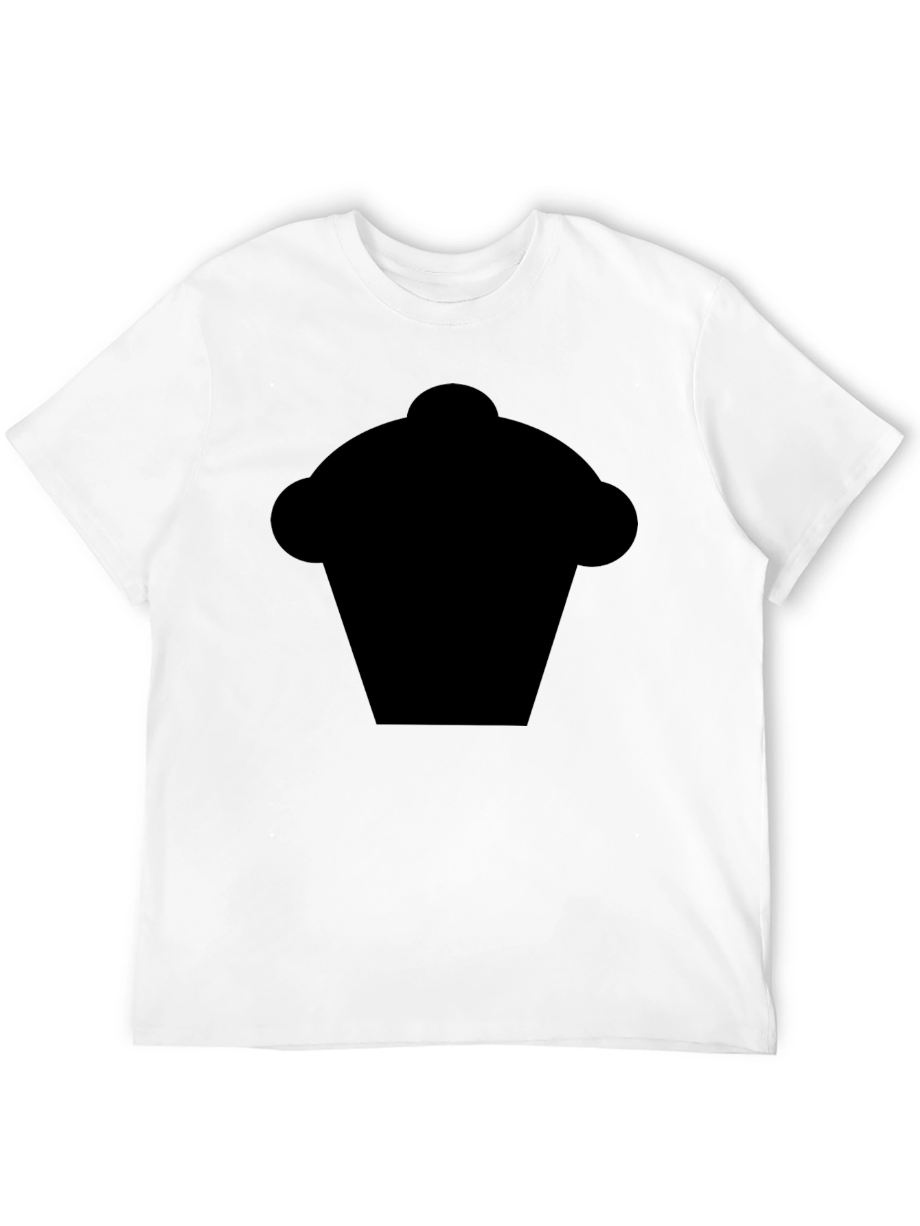 Black Cupcake Graphic Tee - Fun & Stylish
