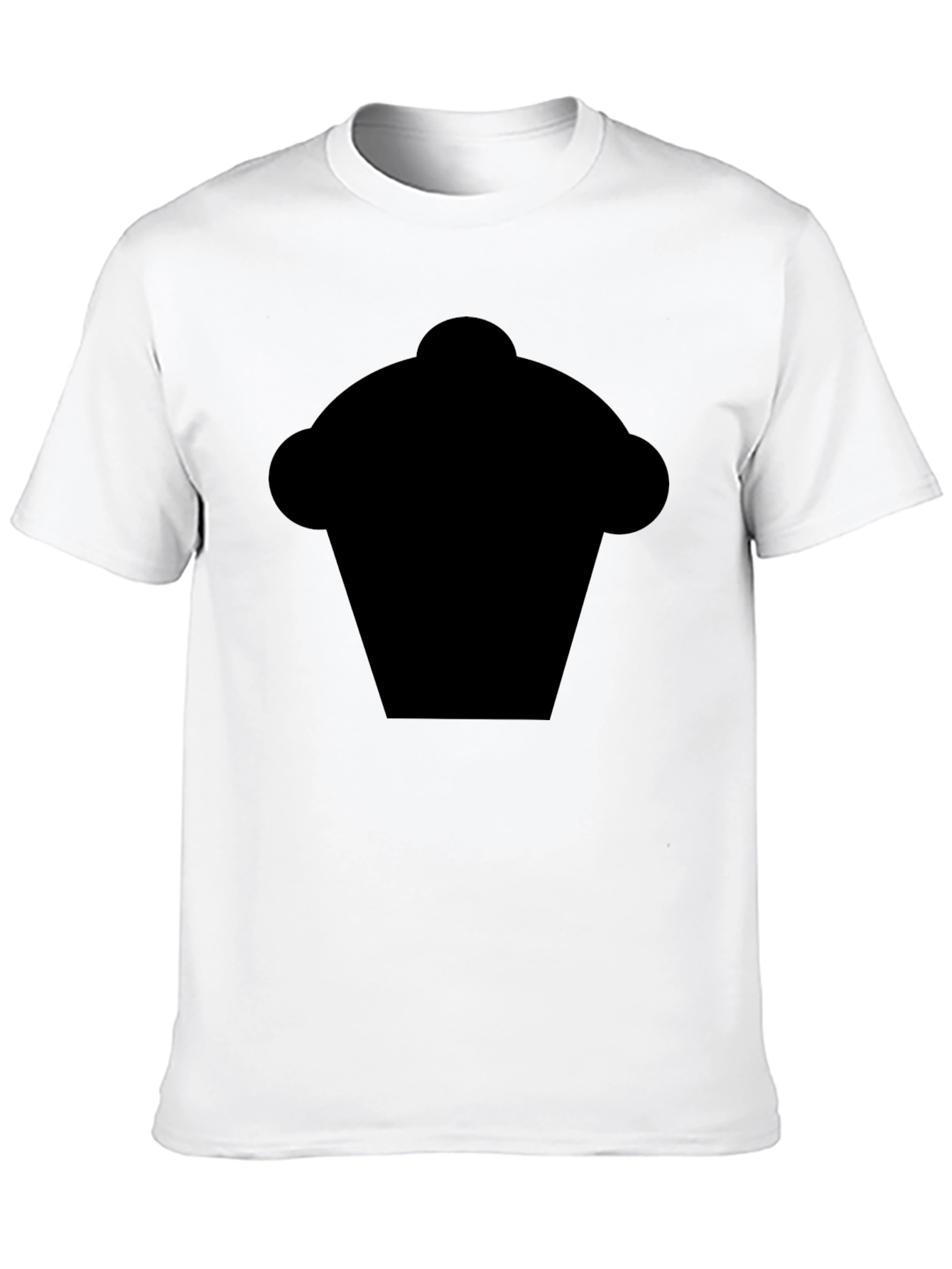 Black Cupcake Graphic Tee - Fun & Stylish