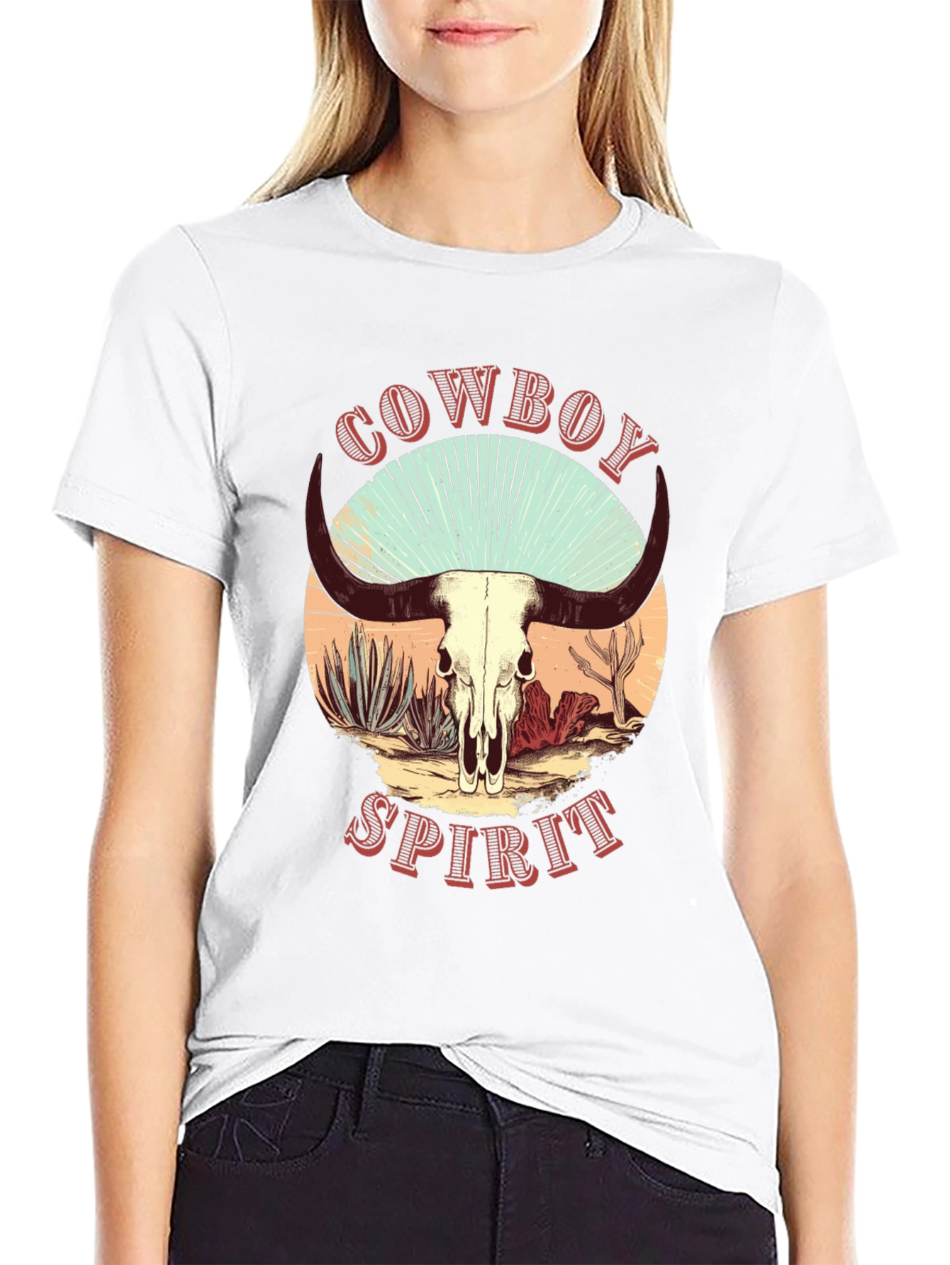 Cowboy Spirit Graphic Tee