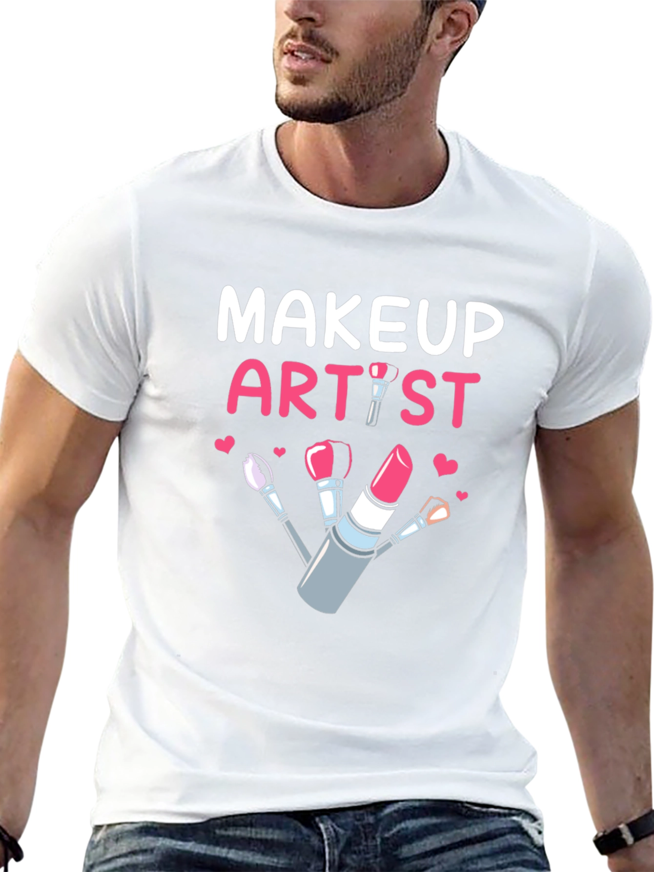Makeup Artist T-Shirt - Cute Graphic Tee
