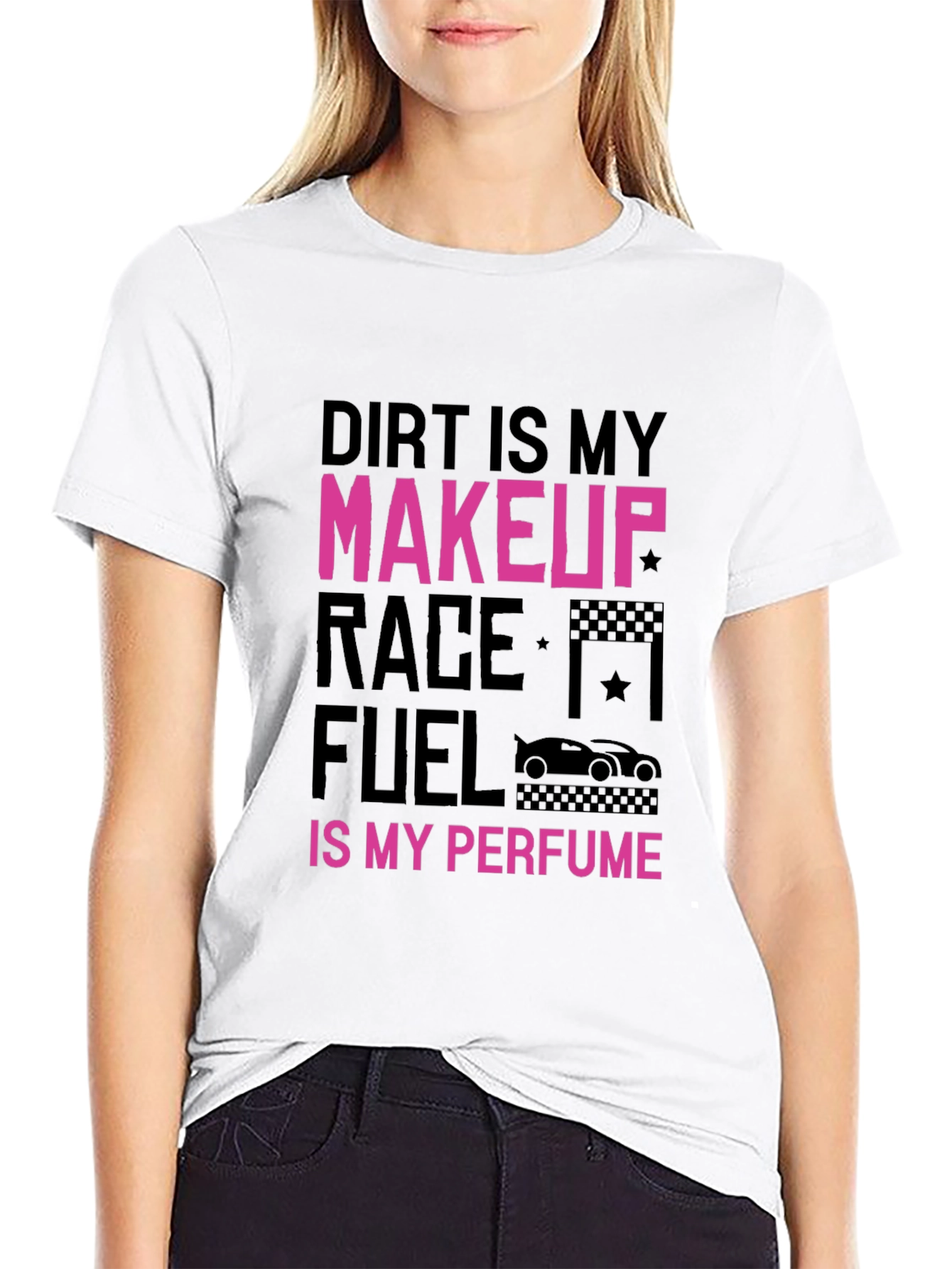 Dirt is My Makeup Black Graphic T-Shirt