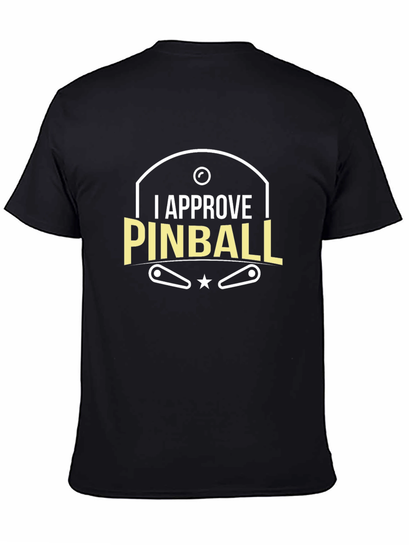 I Approve Pinball Graphic Tee - Classic Style