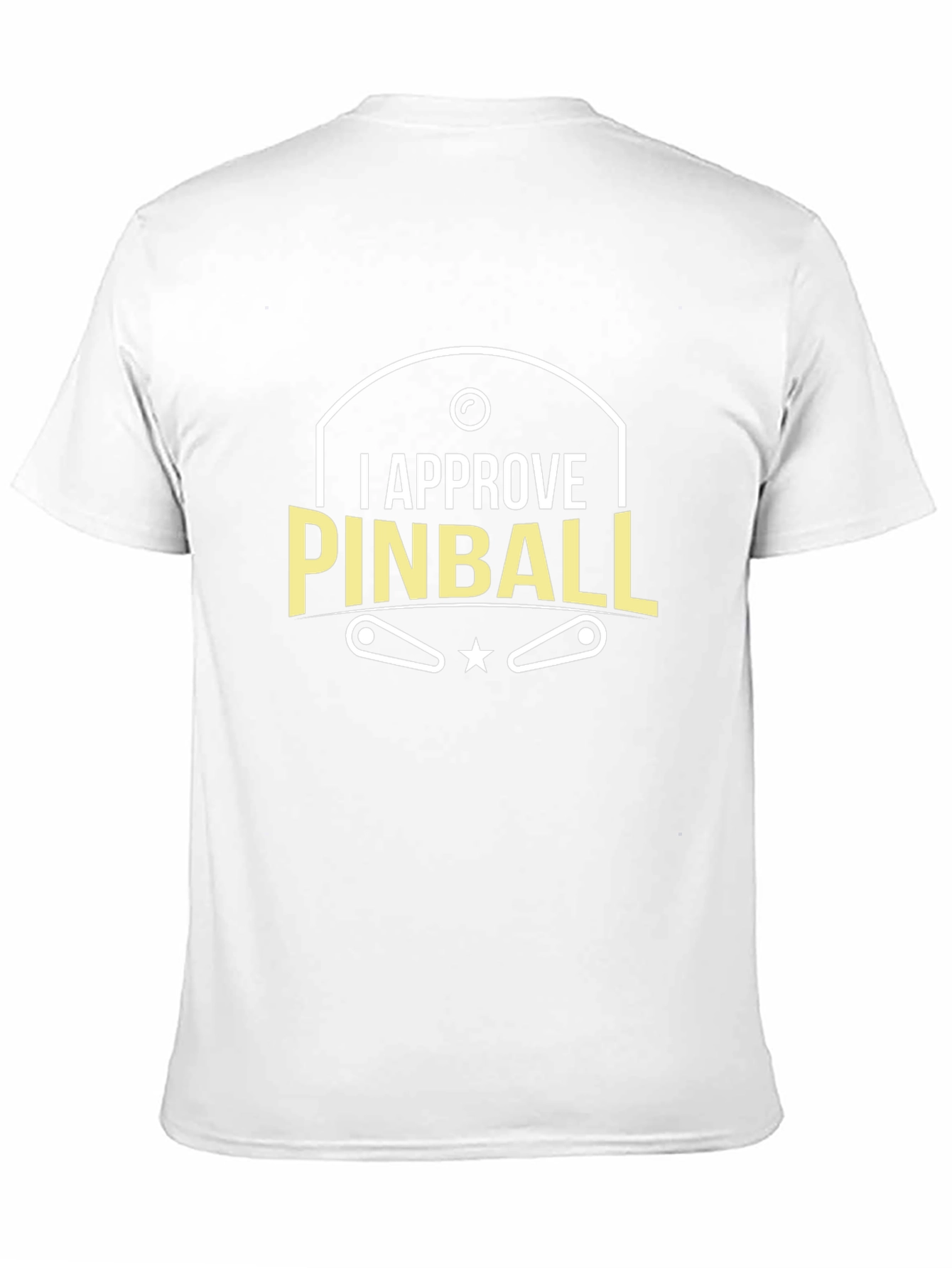I Approve Pinball Graphic Tee - Classic Style
