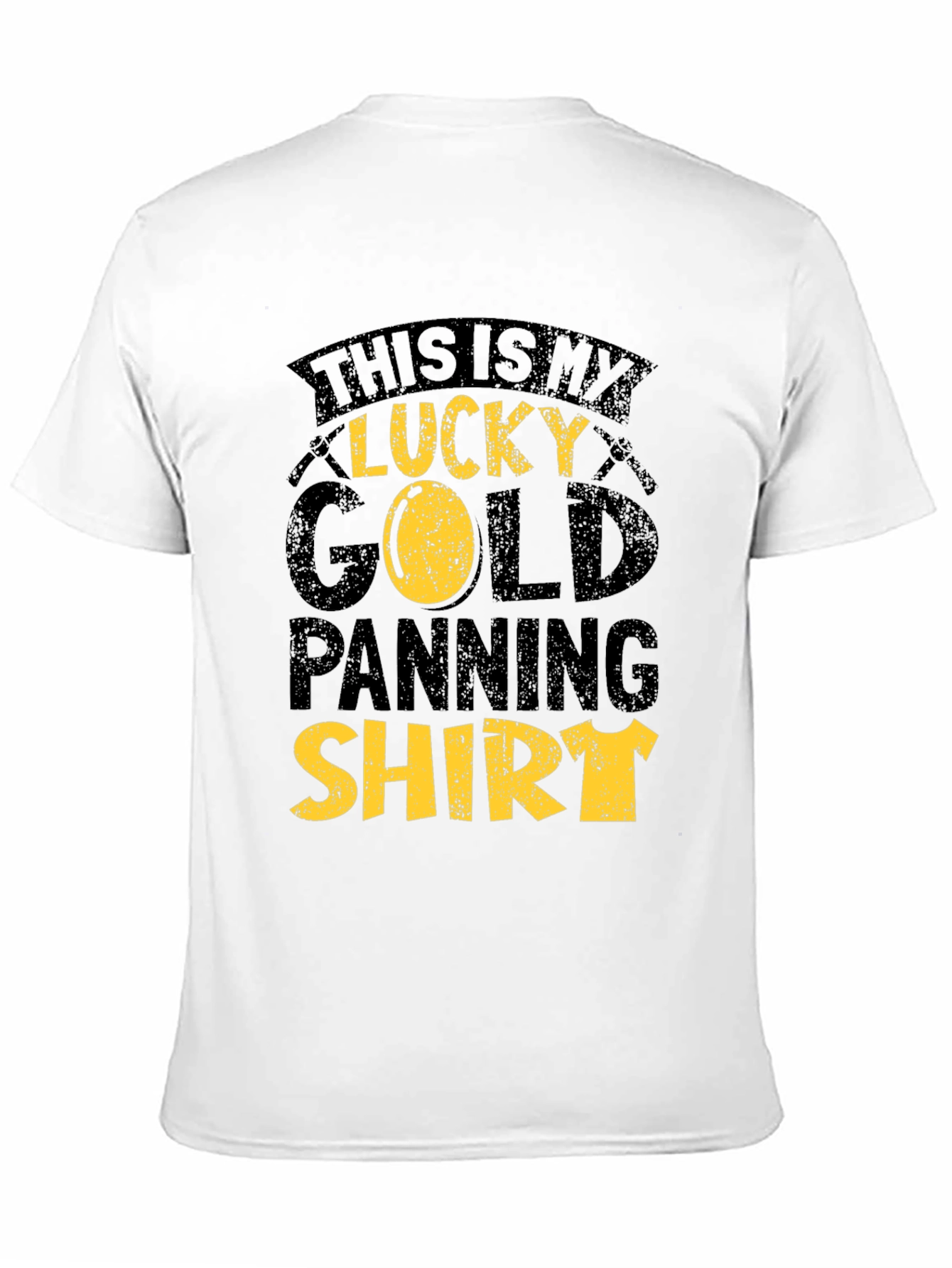 Lucky Gold Panning Shirt - Black Tee