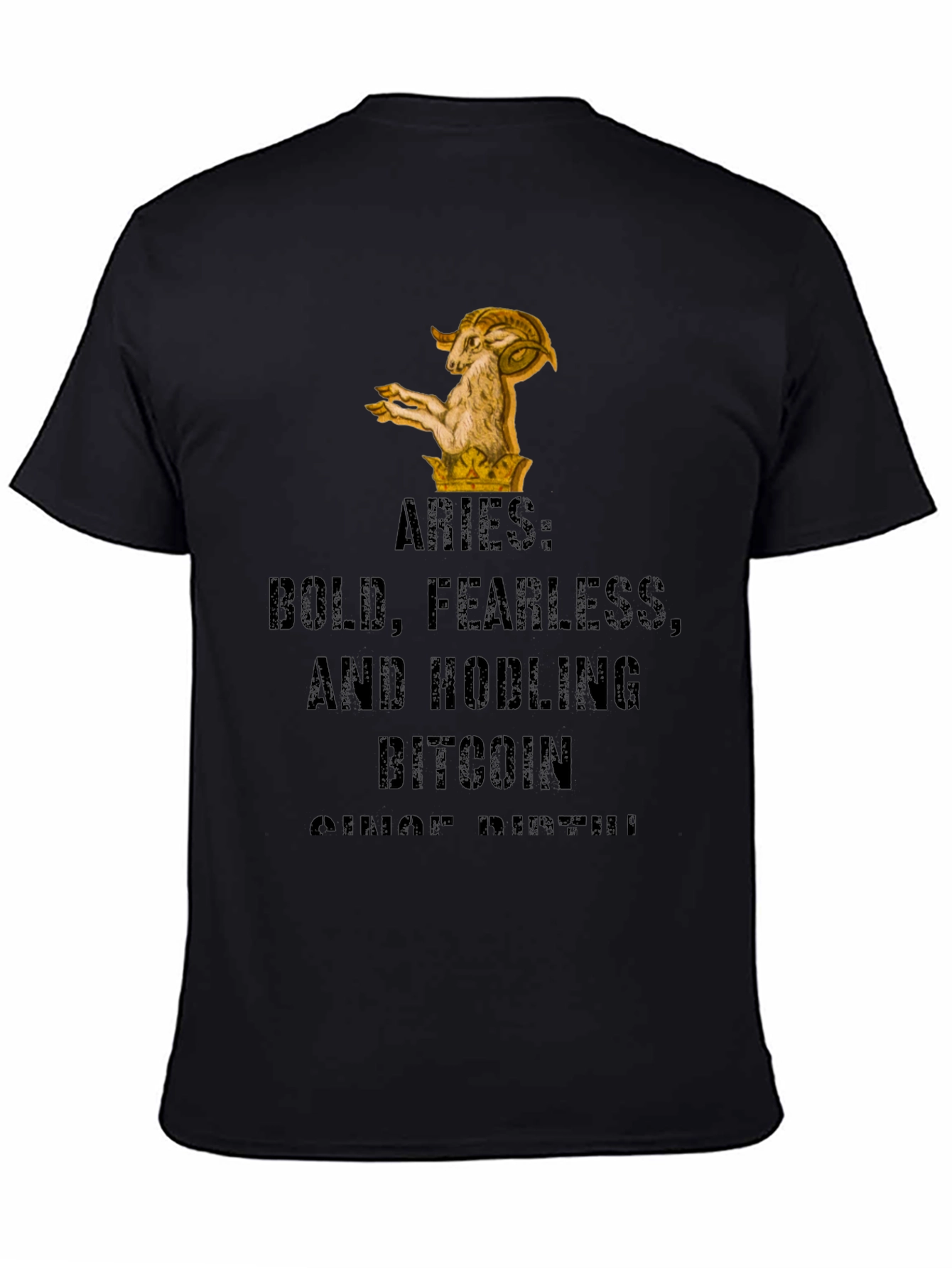 Aries Bitcoin Hodler T-Shirt