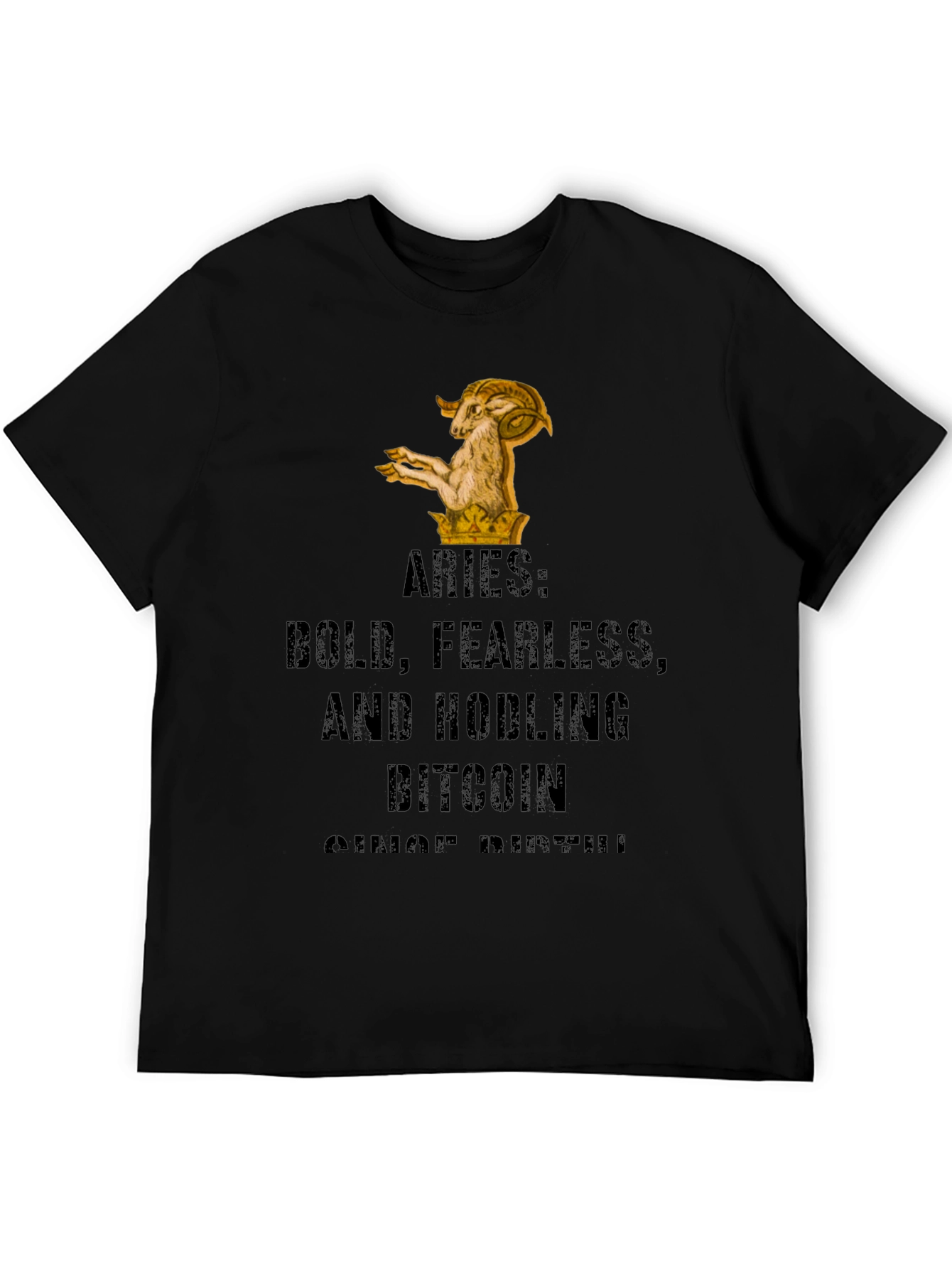 Aries Bitcoin Hodler T-Shirt