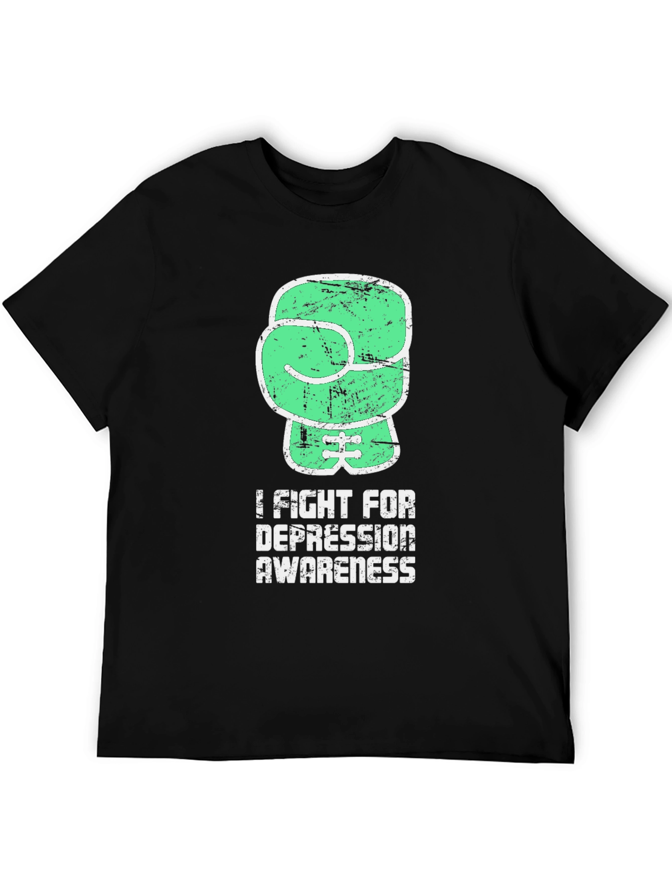 I Fight For Depression Awareness Graphic Tee