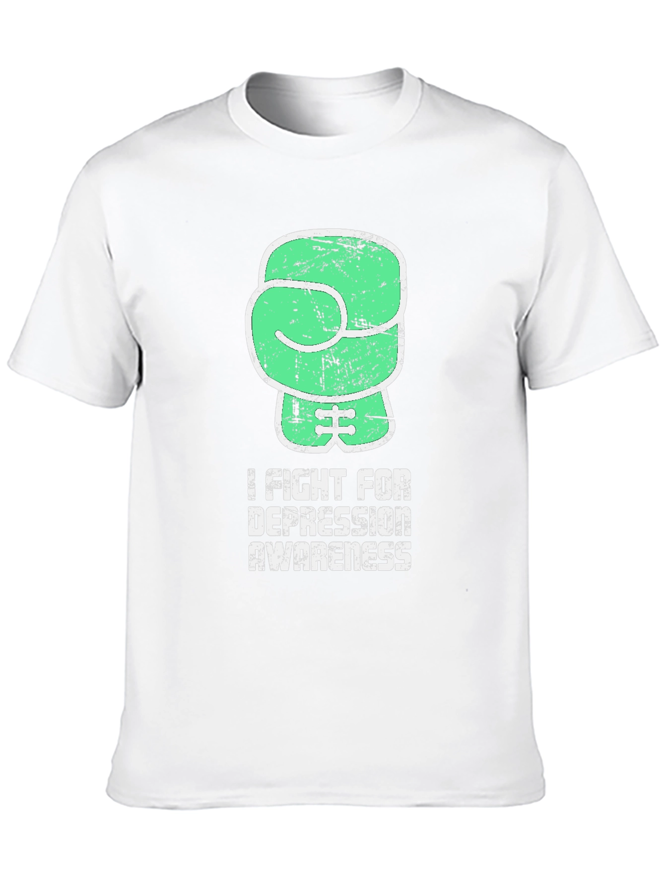 I Fight For Depression Awareness Graphic Tee