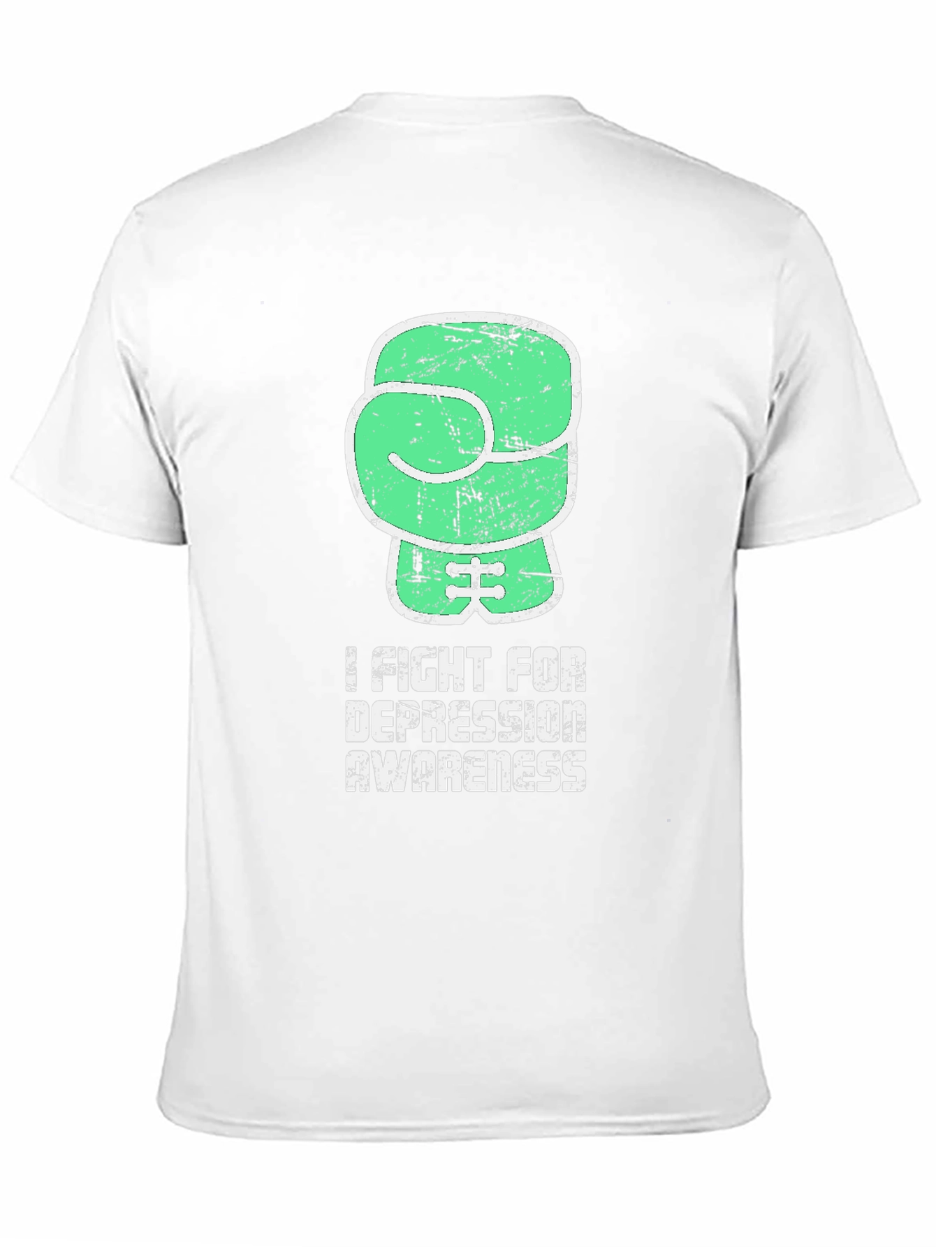 I Fight For Depression Awareness Graphic Tee