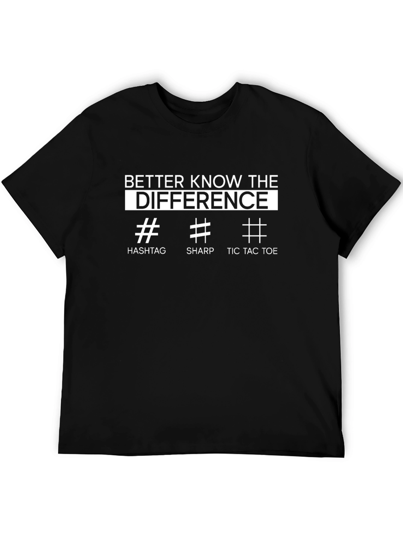 Better Know the Difference T-Shirt