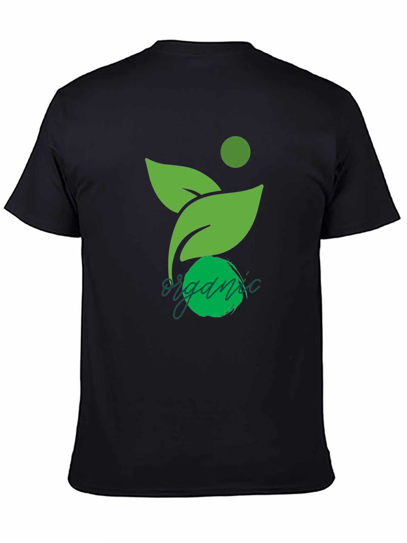 Organic Design Black T-Shirt
