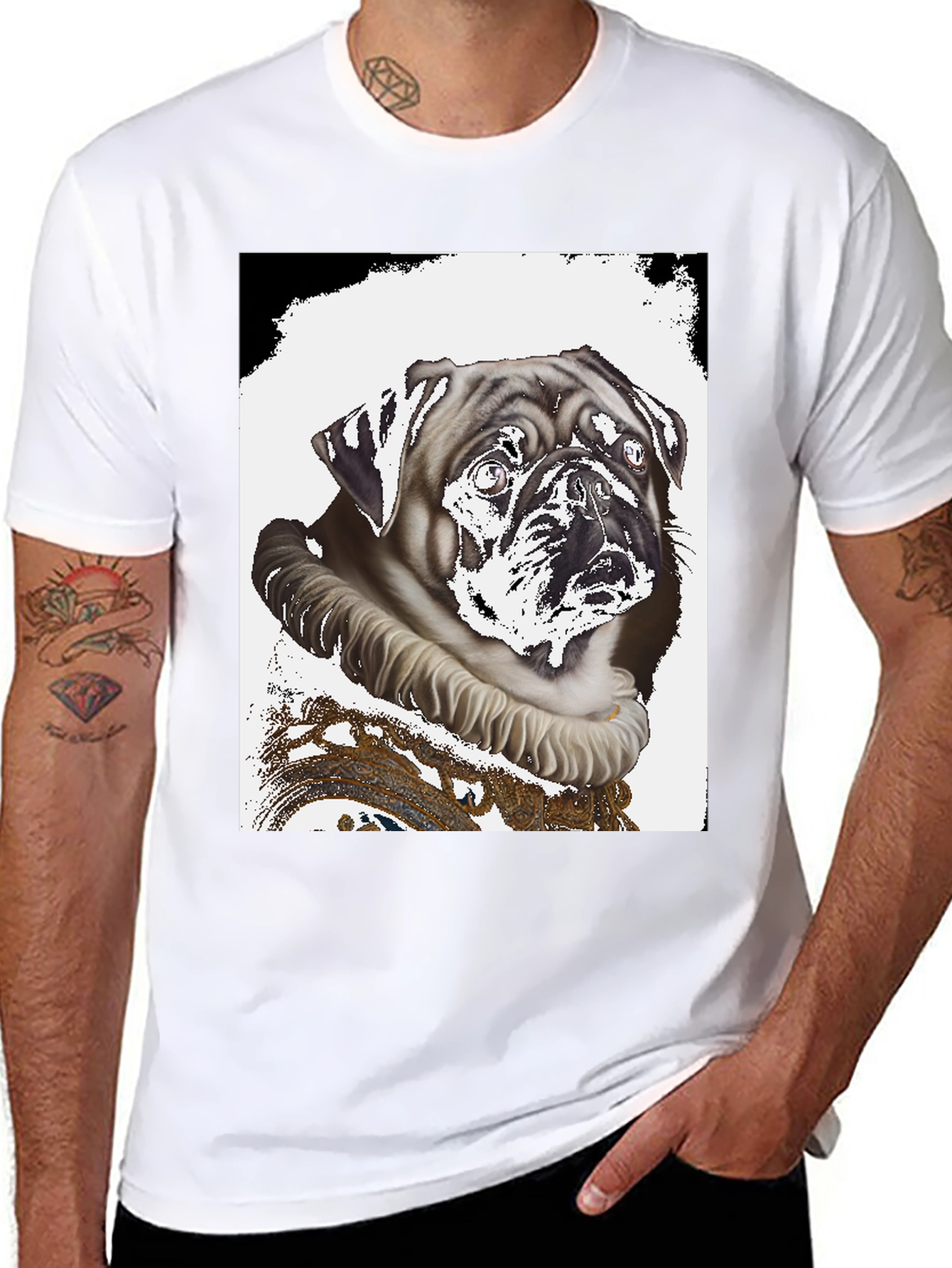 Renaissance Pug T-Shirt