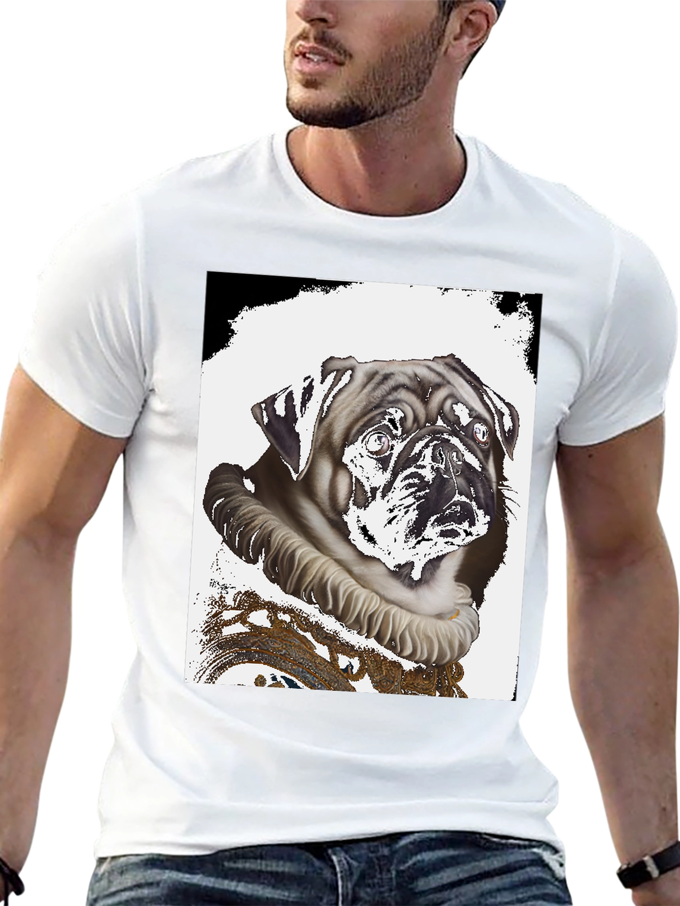Renaissance Pug T-Shirt