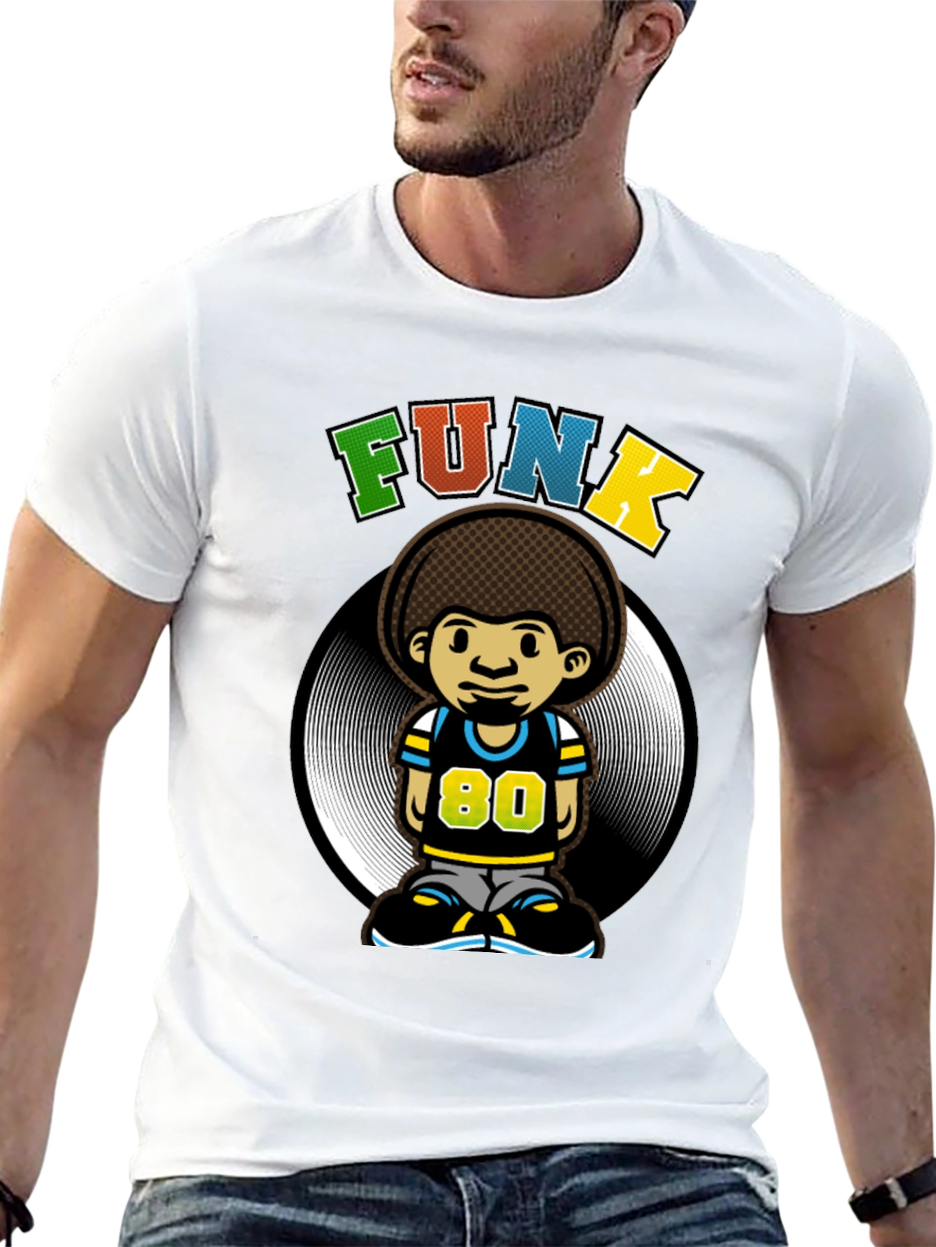 Funky 80s Retro T-Shirt