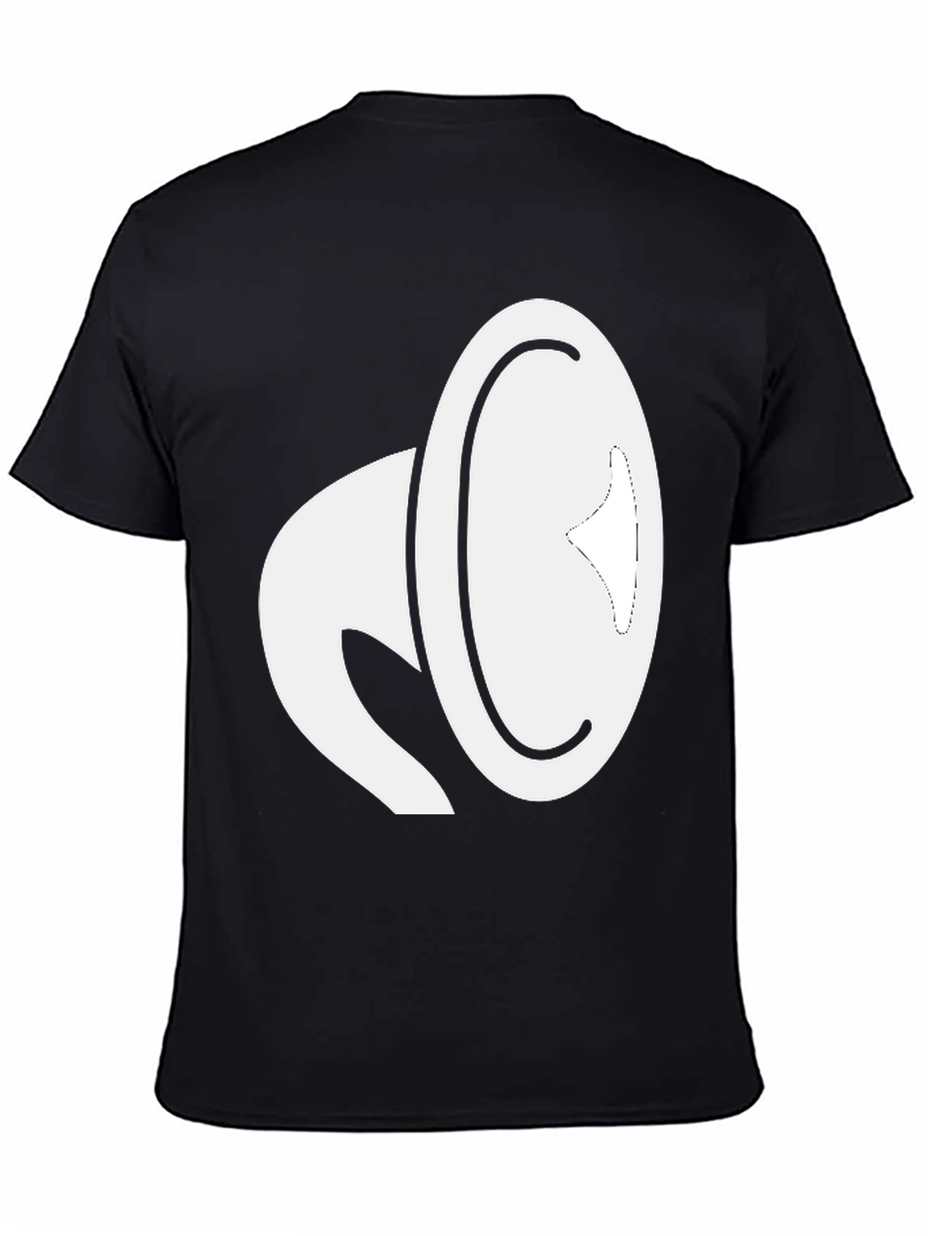 Cool Graphic Tee - White Megaphone Design