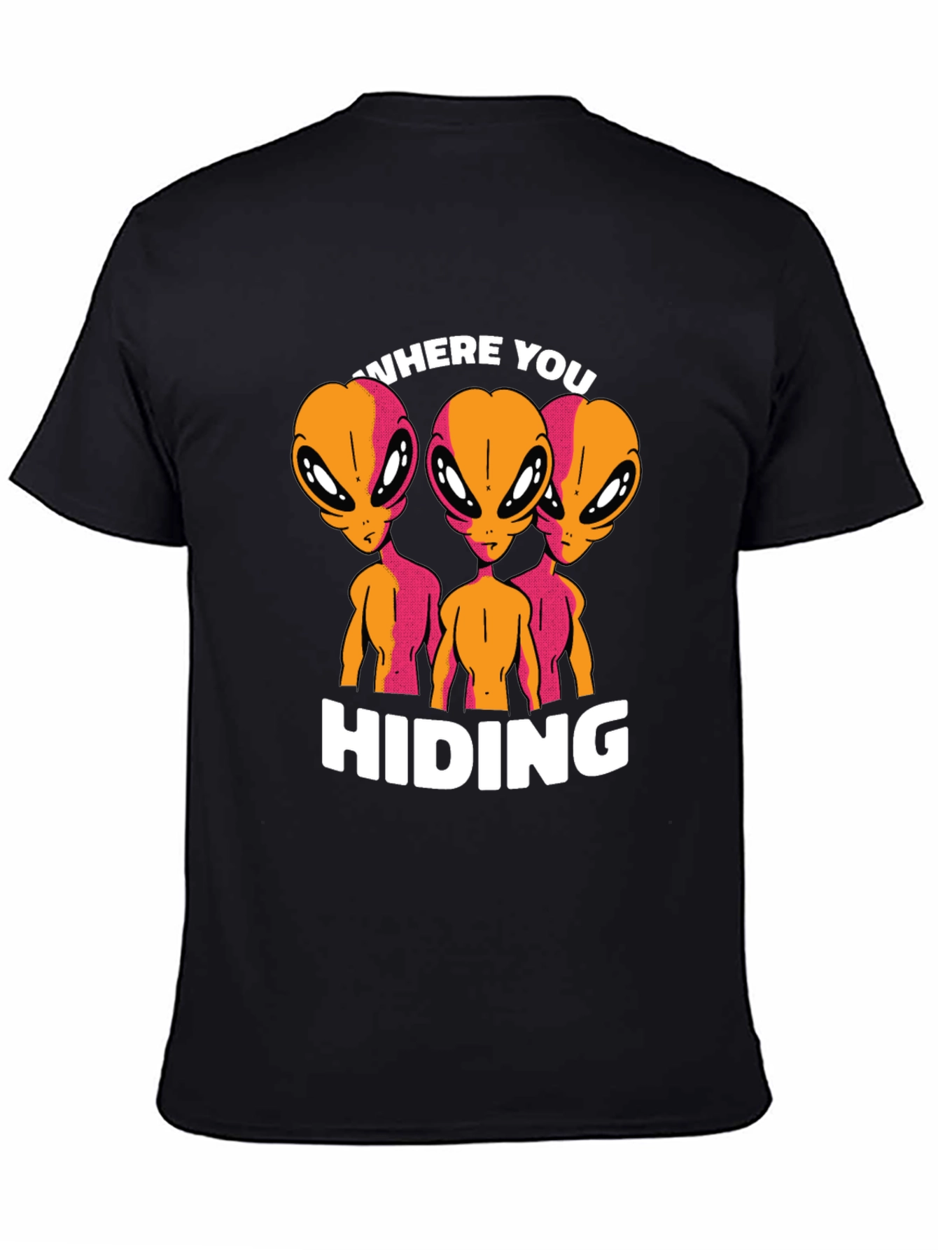 Alien Graphic T-Shirt - Where You Hiding?