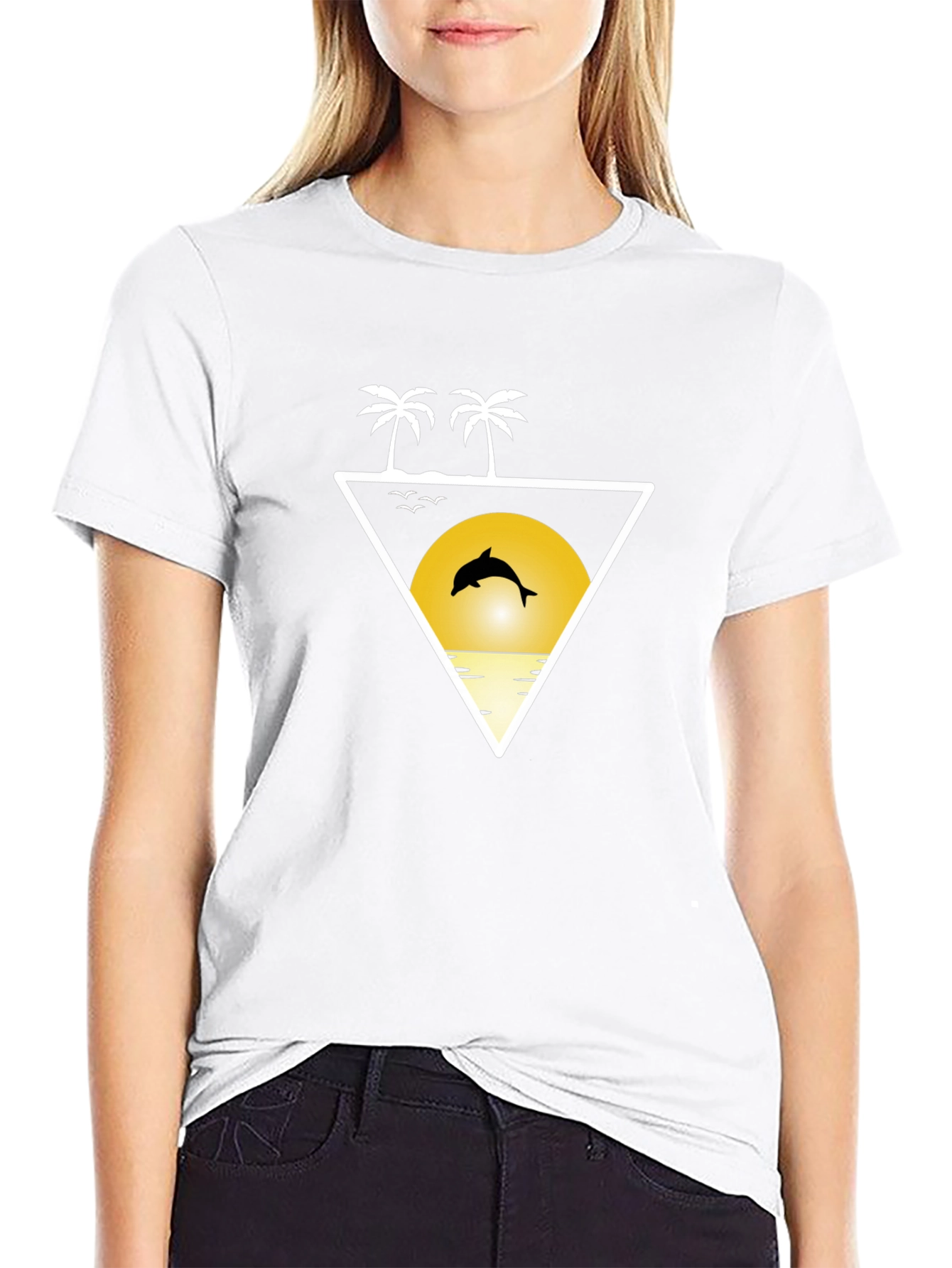 Dolphin Sunset T-Shirt