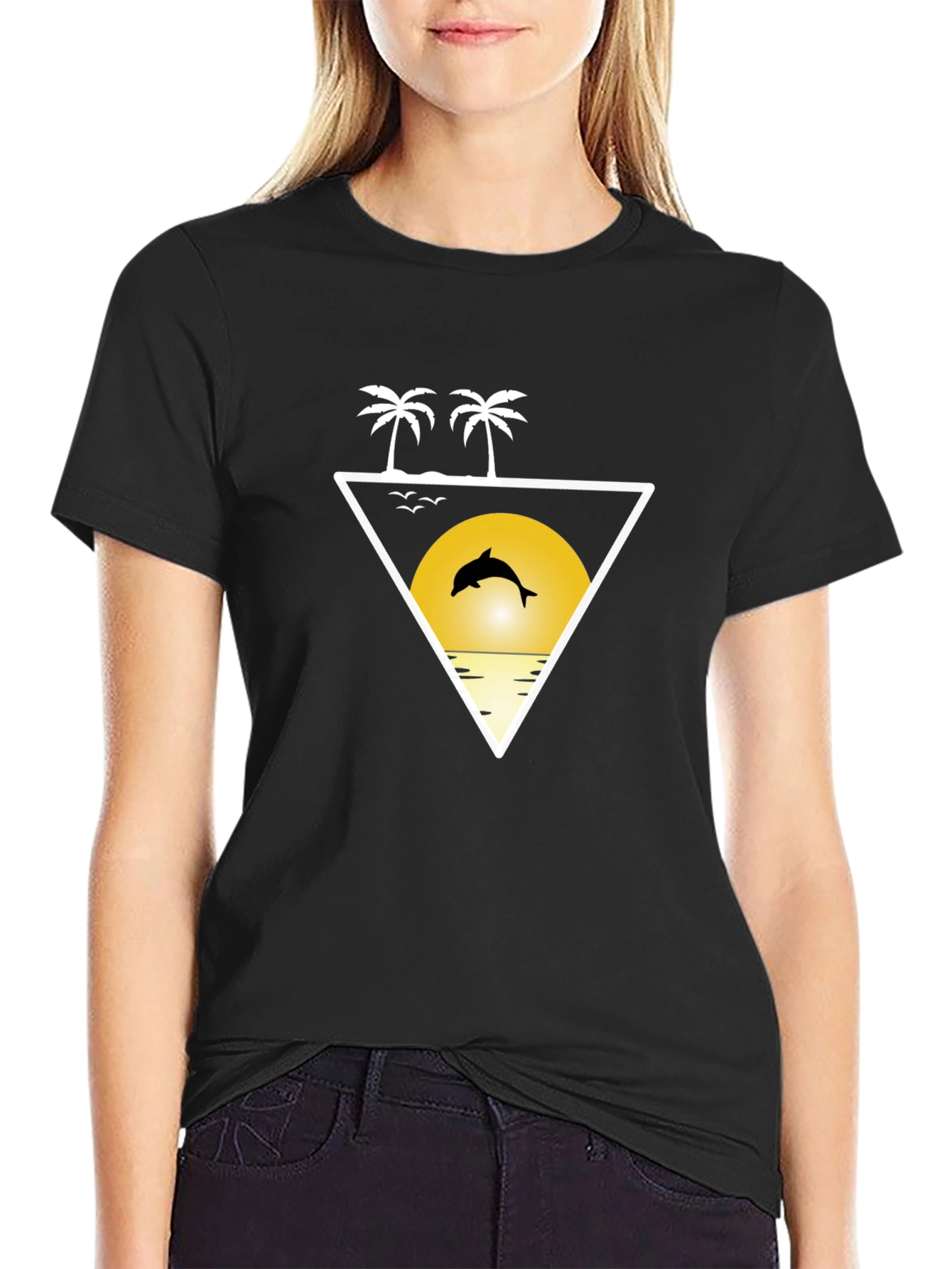 Dolphin Sunset T-Shirt