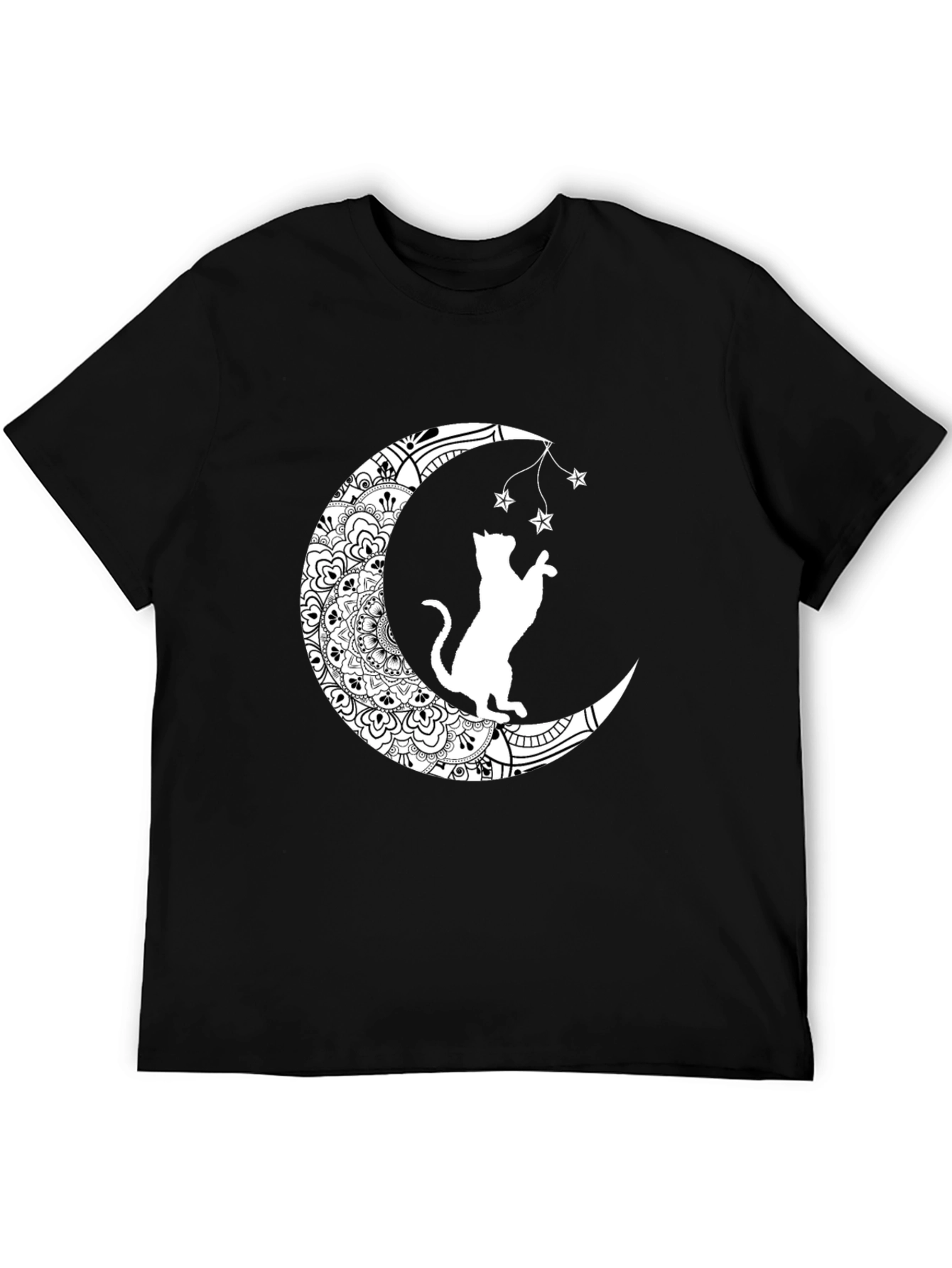 Cat on the Moon Graphic Tee