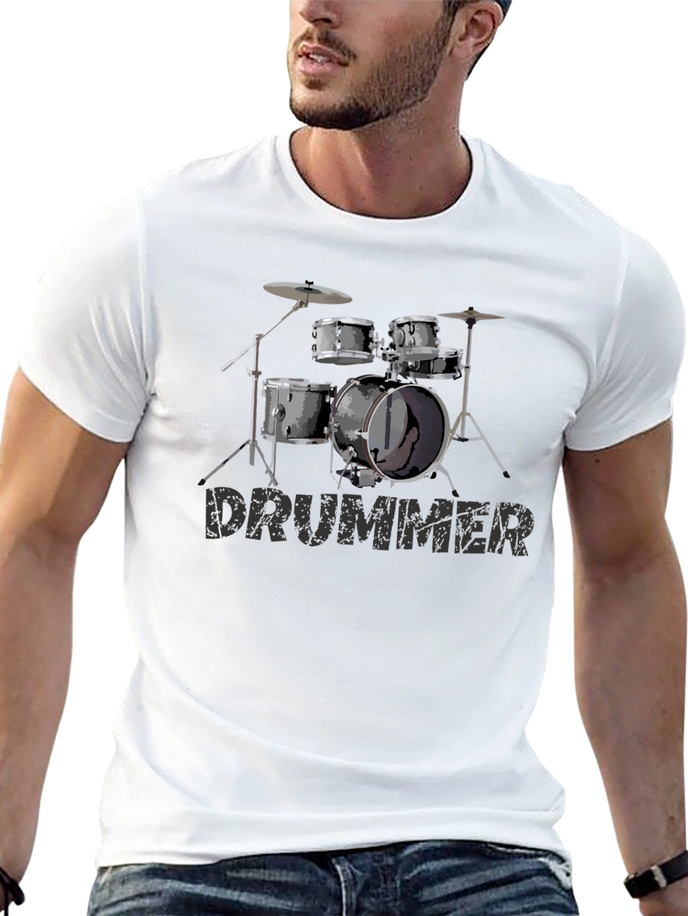 Drummer T-Shirt - Black