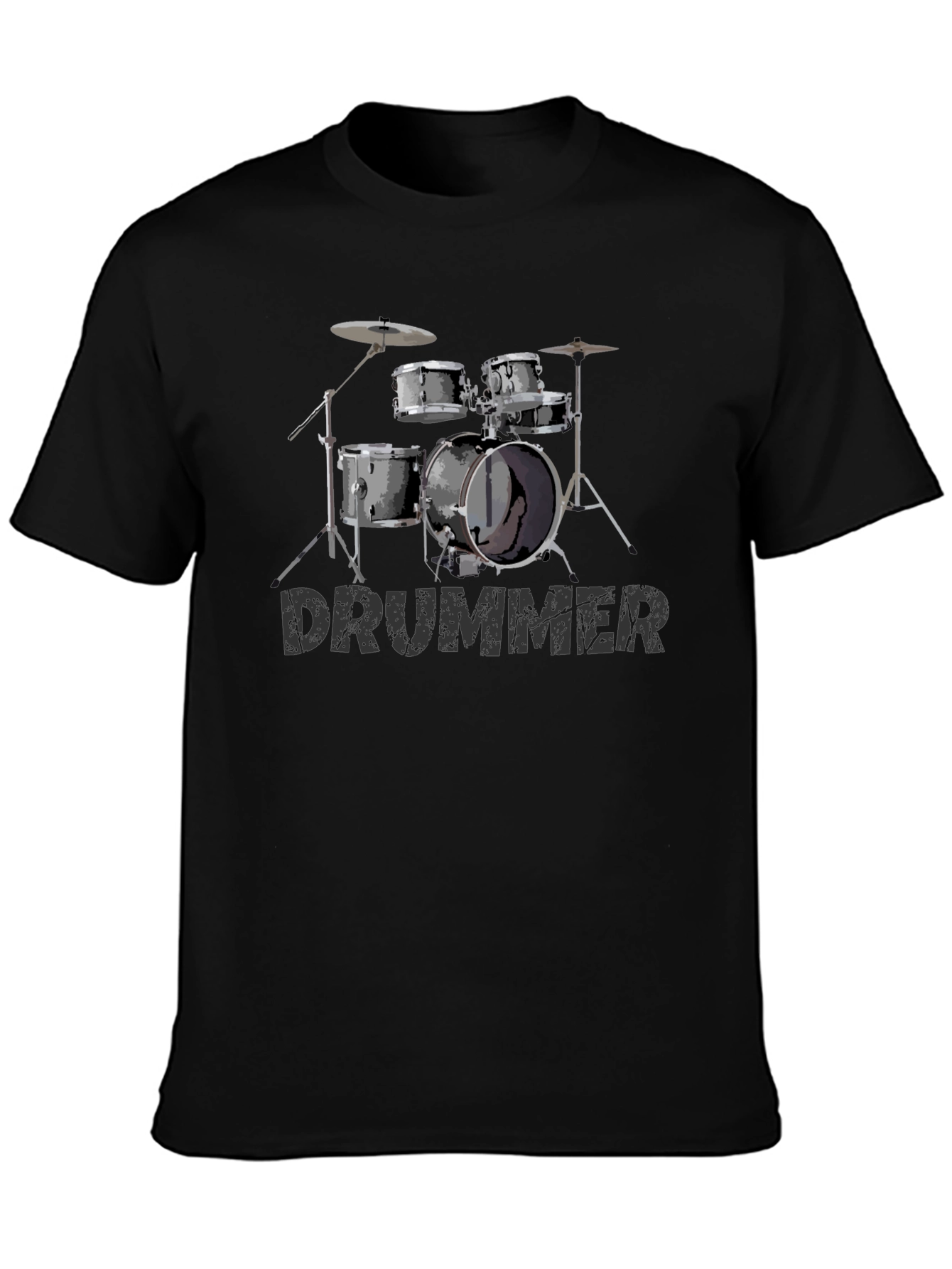 Drummer T-Shirt - Black