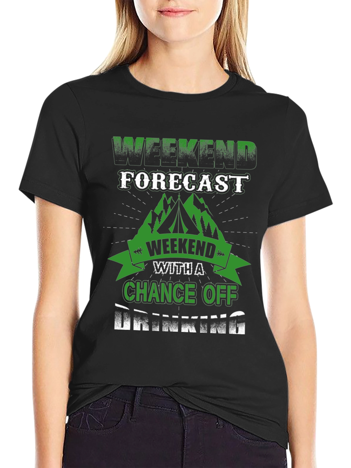 Weekend Forecast Drinking T-Shirt