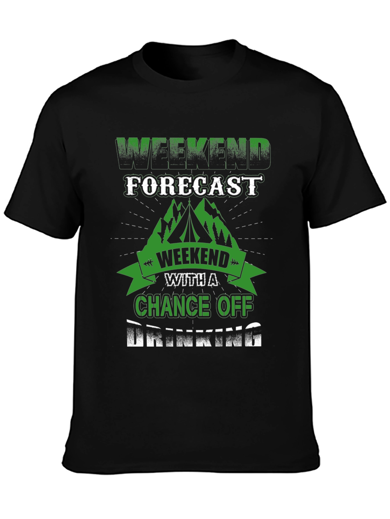 Weekend Forecast Drinking T-Shirt