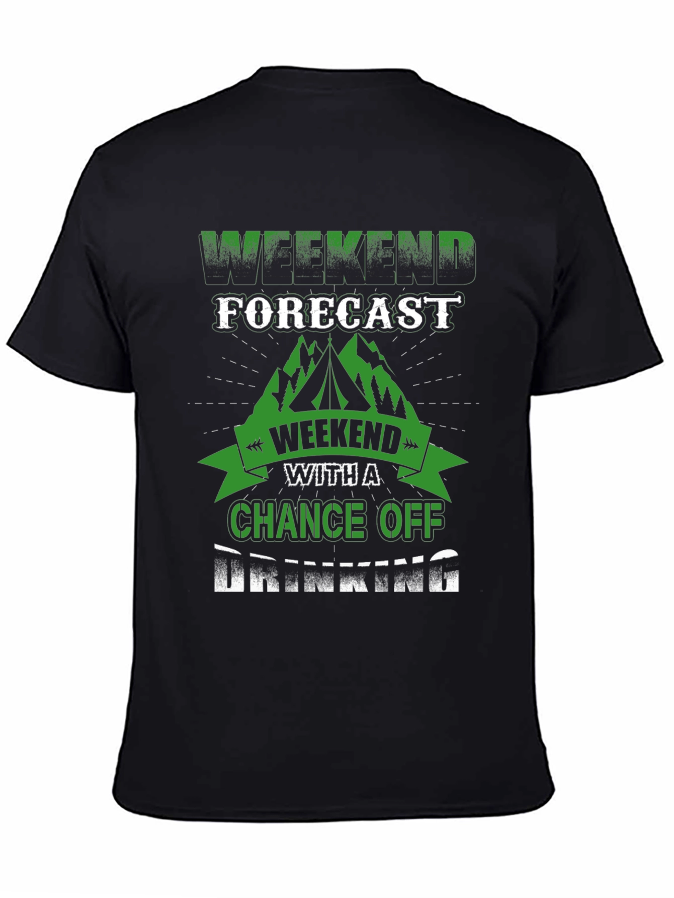Weekend Forecast Drinking T-Shirt